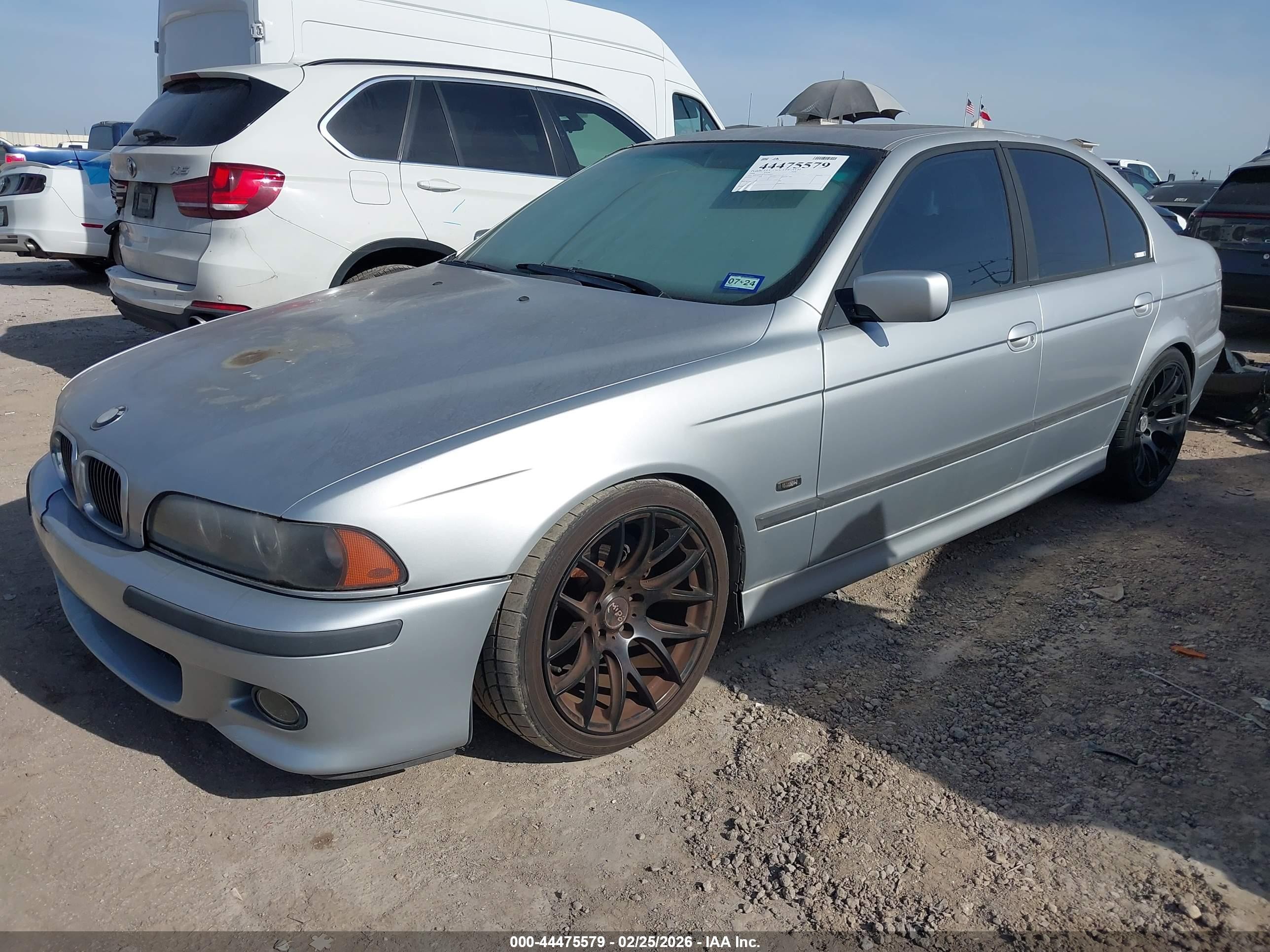 1999 Bmw 540i   Silver vin: WBADN5347XGC92665