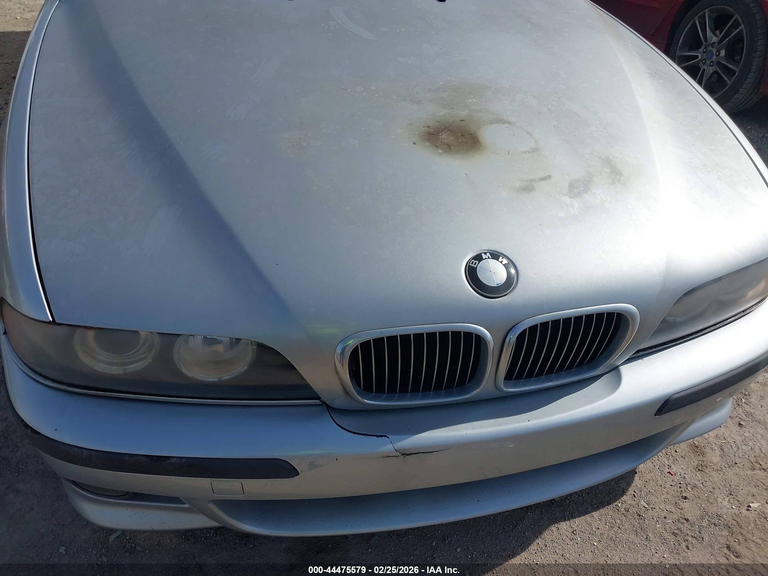 1999 Bmw 540i   Silver vin: WBADN5347XGC92665
