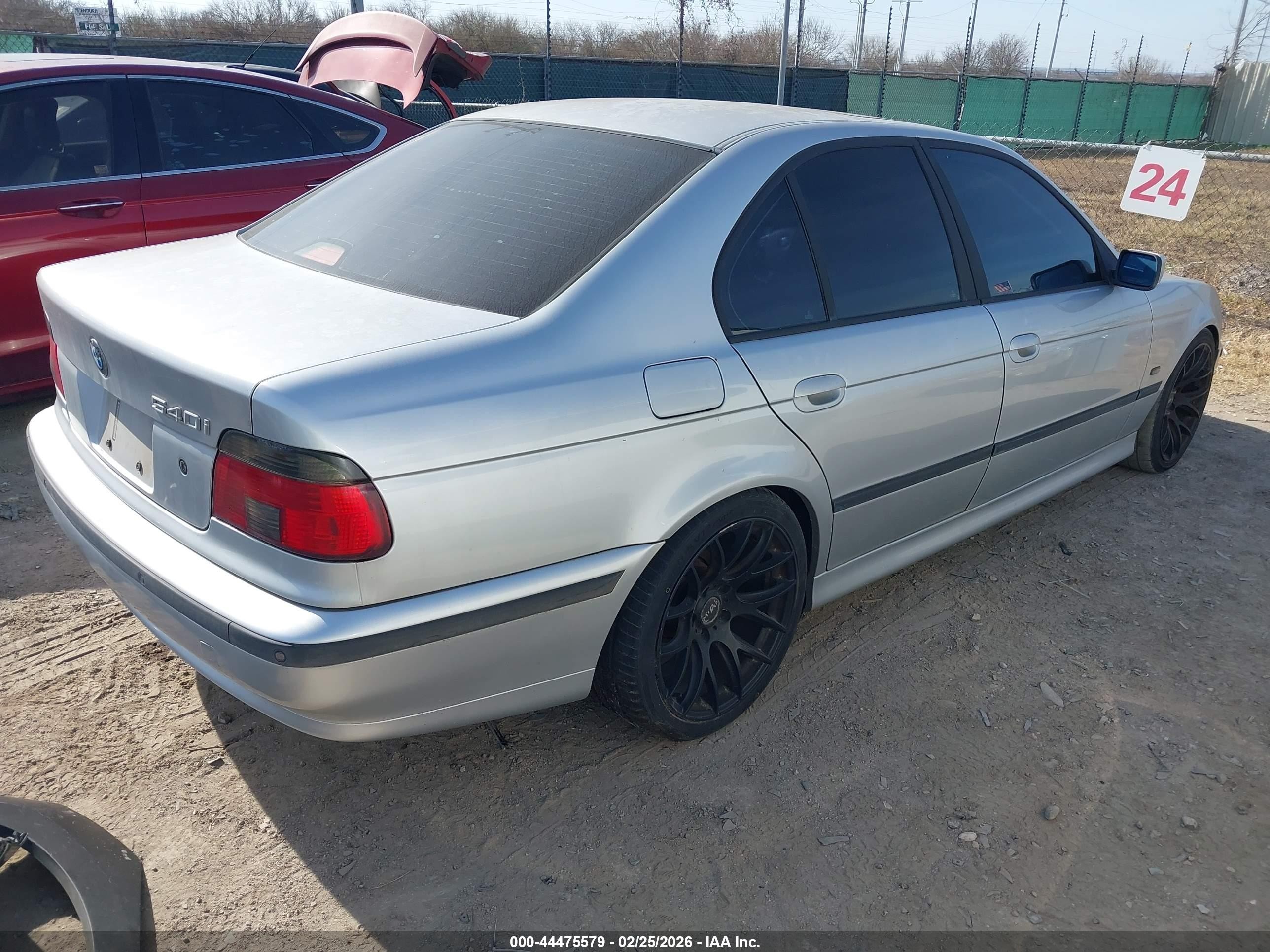 1999 Bmw 540i   Silver vin: WBADN5347XGC92665