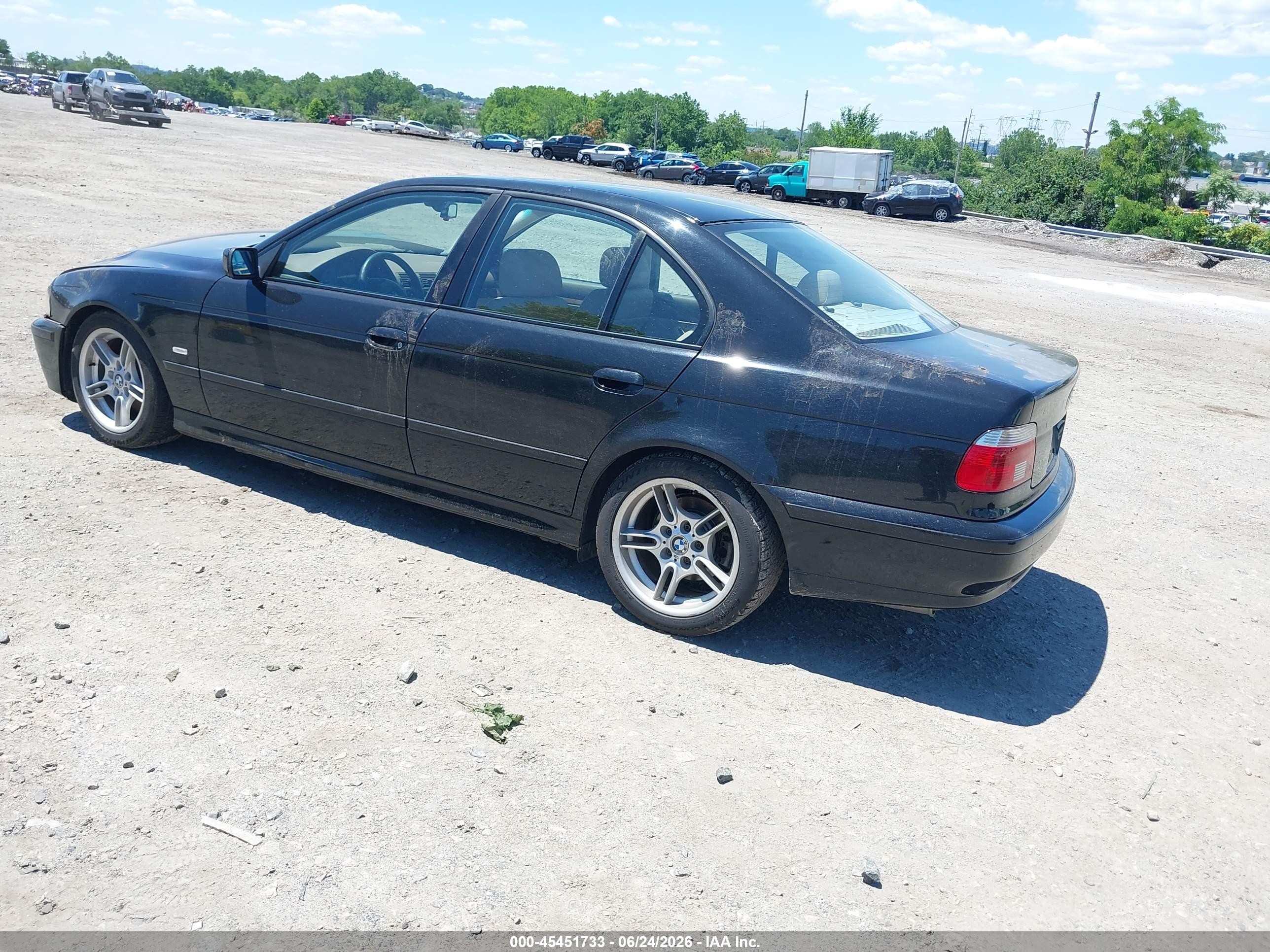 2001 Bmw 540i   Black vin: WBADN53481GC97820