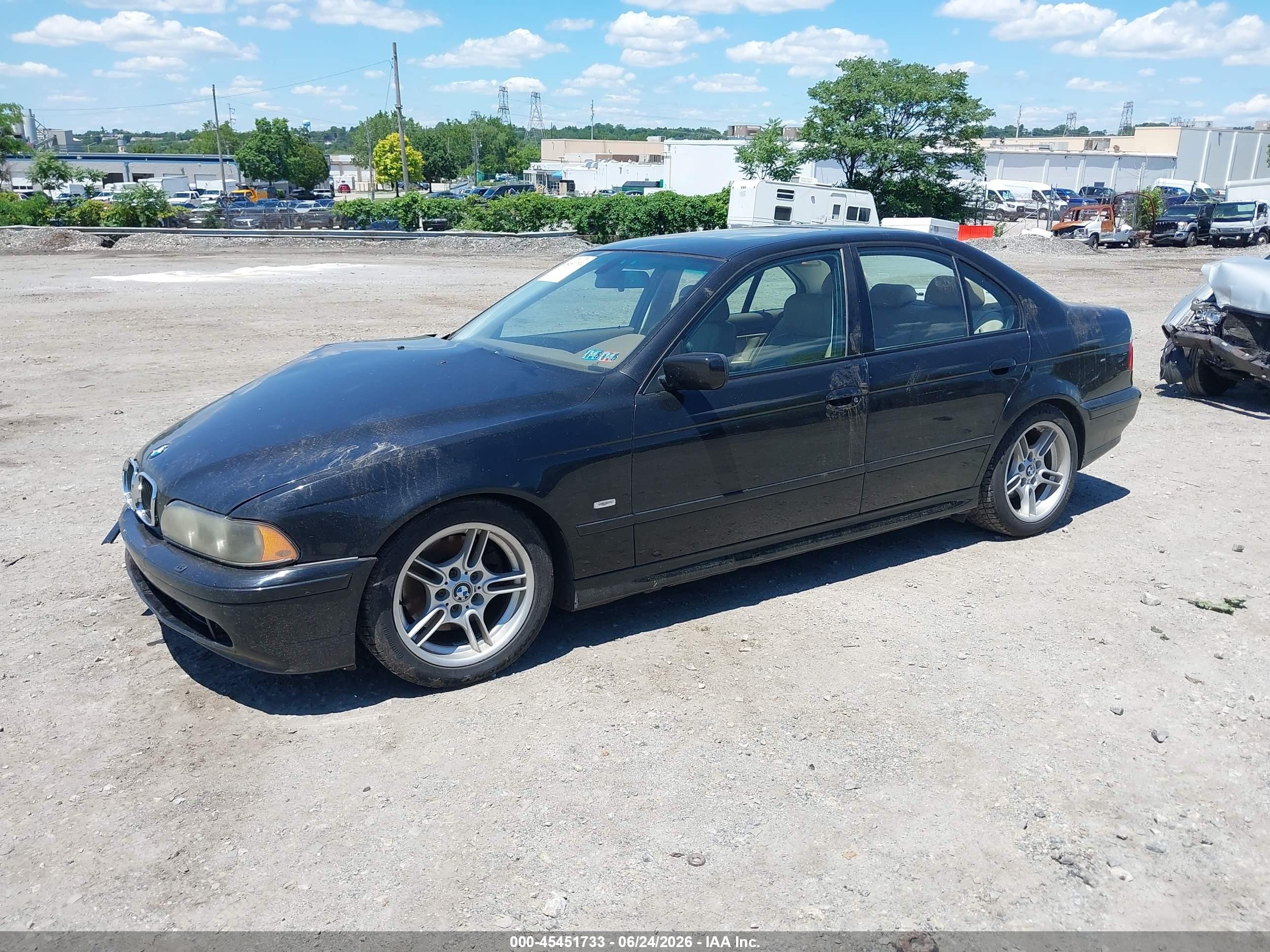 2001 Bmw 540i   Black vin: WBADN53481GC97820