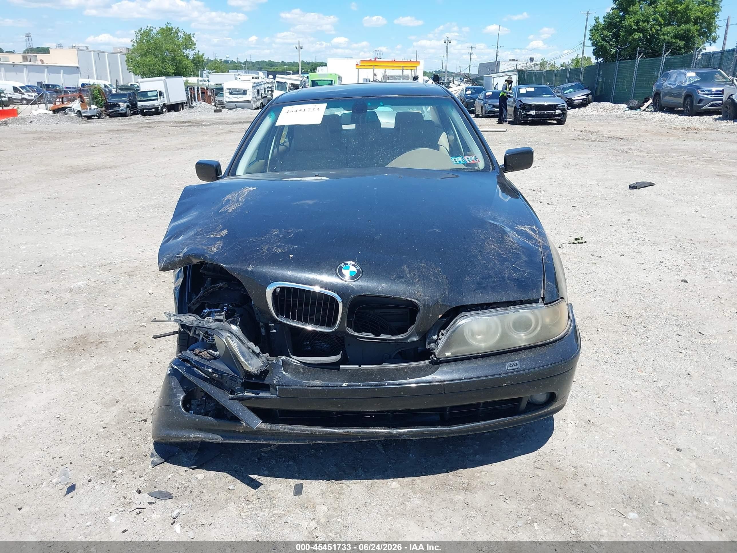2001 Bmw 540i   Black vin: WBADN53481GC97820
