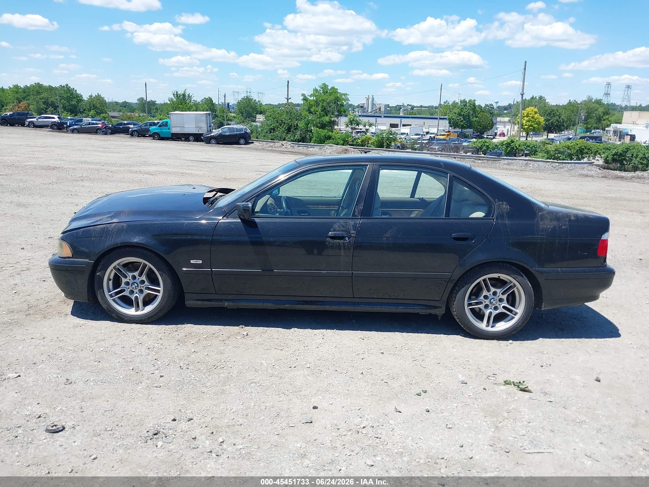 2001 Bmw 540i   Black vin: WBADN53481GC97820