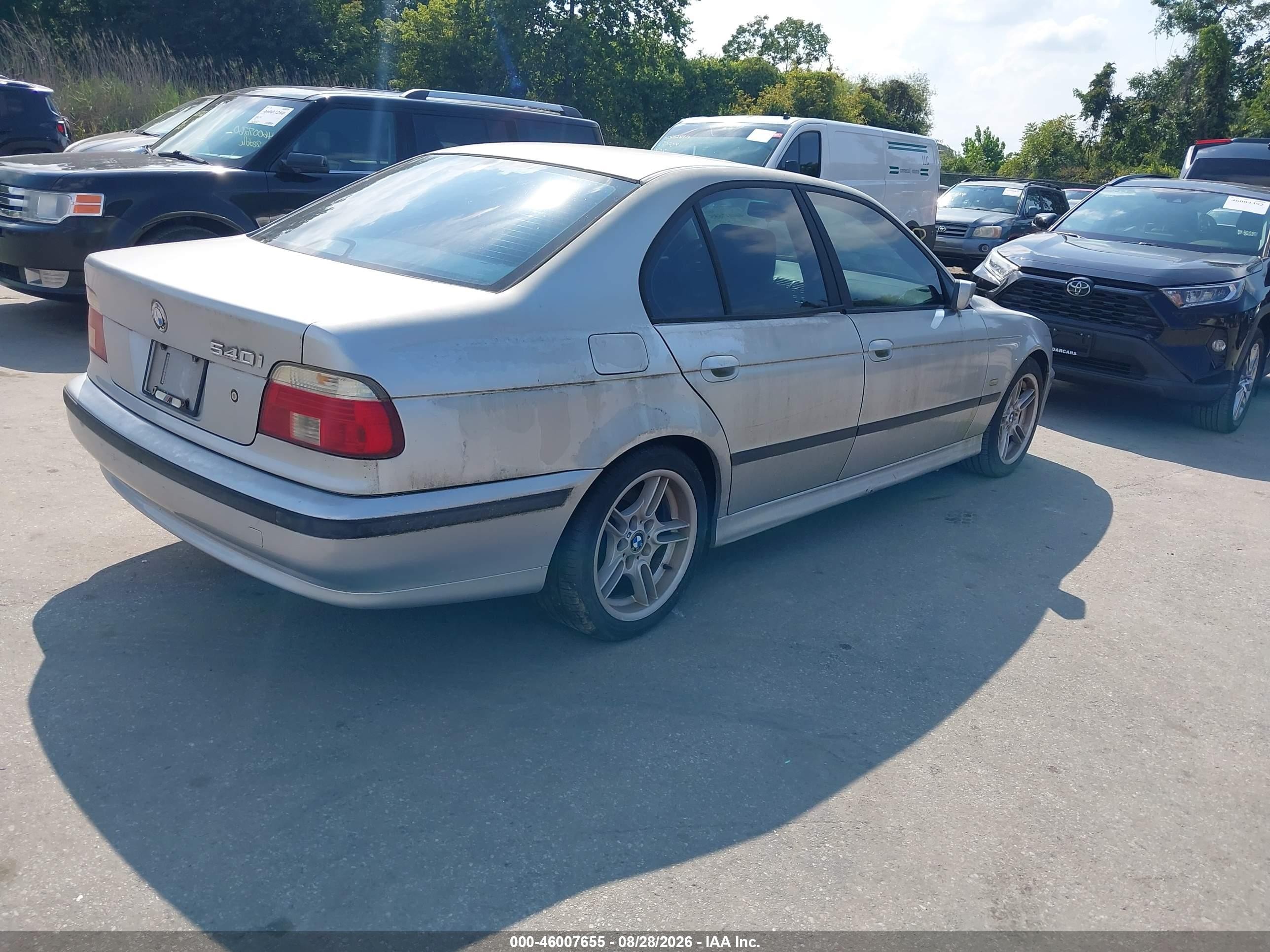2000 Bmw 540i   Silver vin: WBADN5348YGC93602