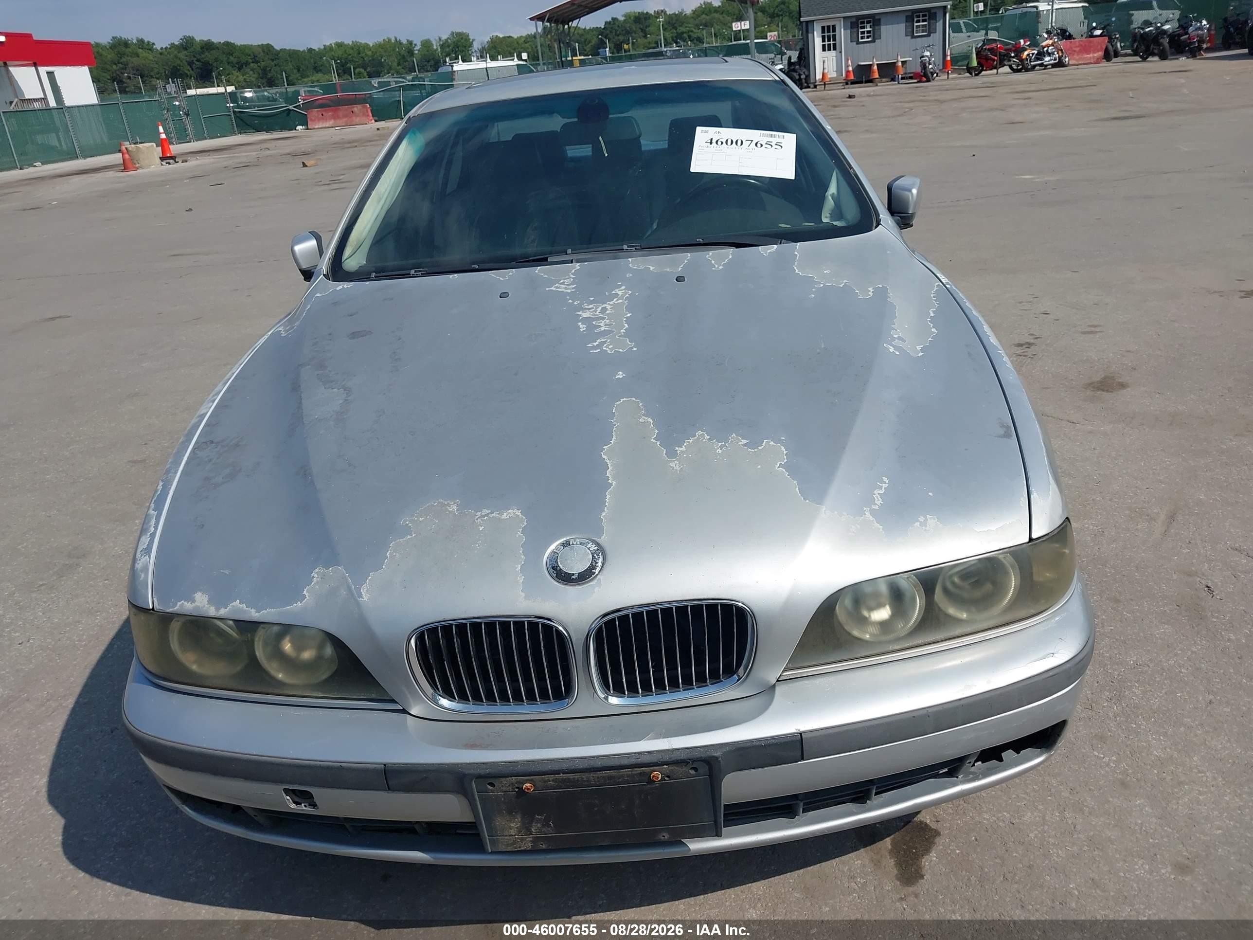 2000 Bmw 540i   Silver vin: WBADN5348YGC93602