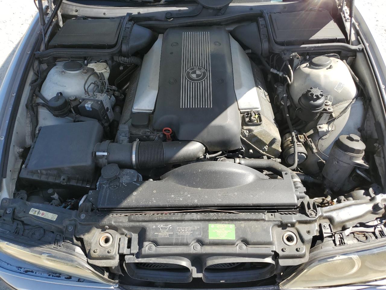 2000 Bmw 540 I Silver vin: WBADN5348YGC95432