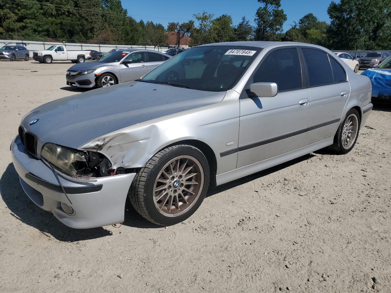 2000 Bmw 540 I Silver vin: WBADN5348YGC95432