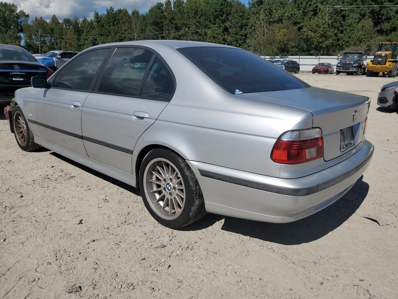 2000 Bmw 540 I Silver vin: WBADN5348YGC95432