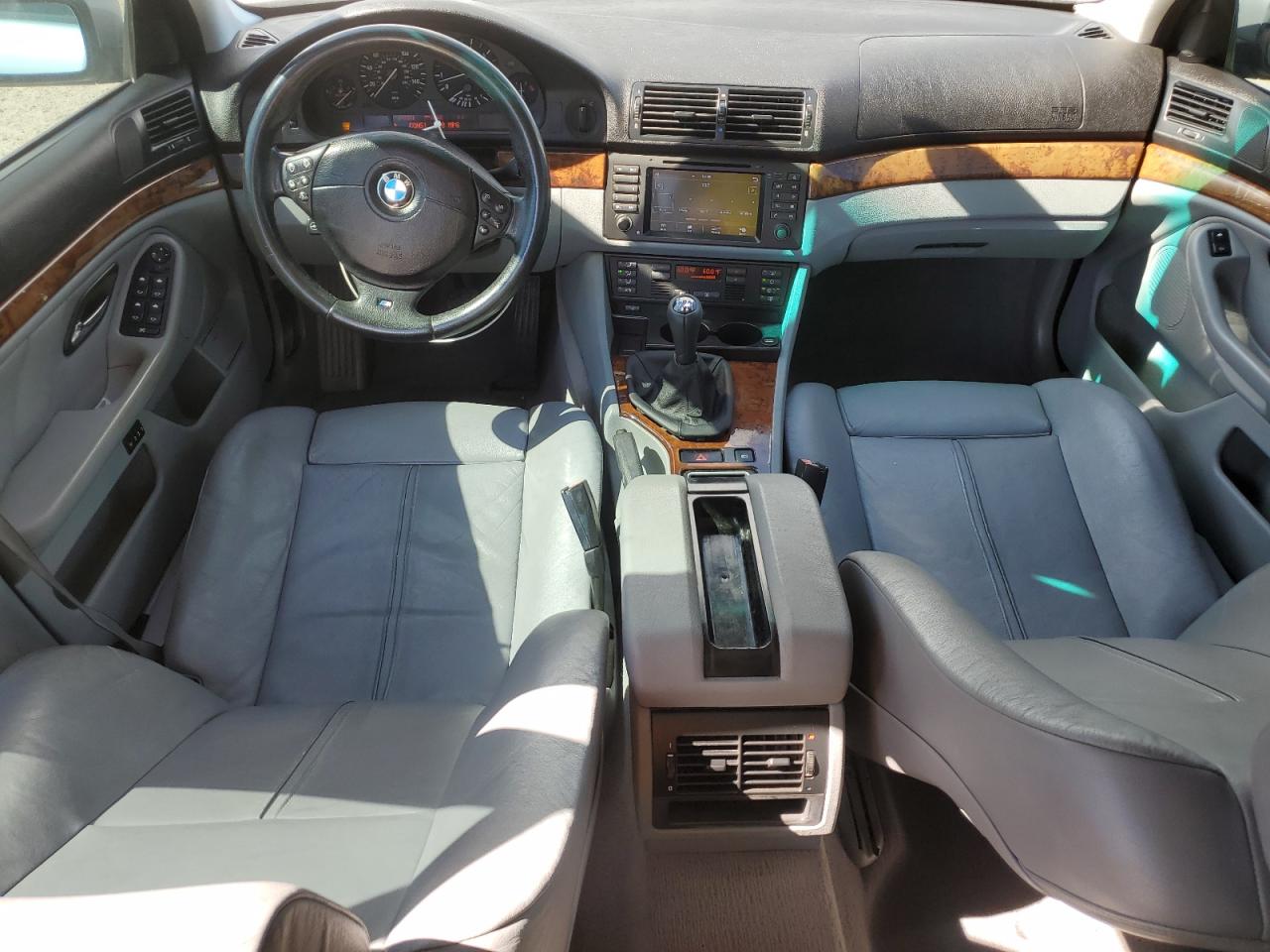 2000 Bmw 540 I Silver vin: WBADN5348YGC95432