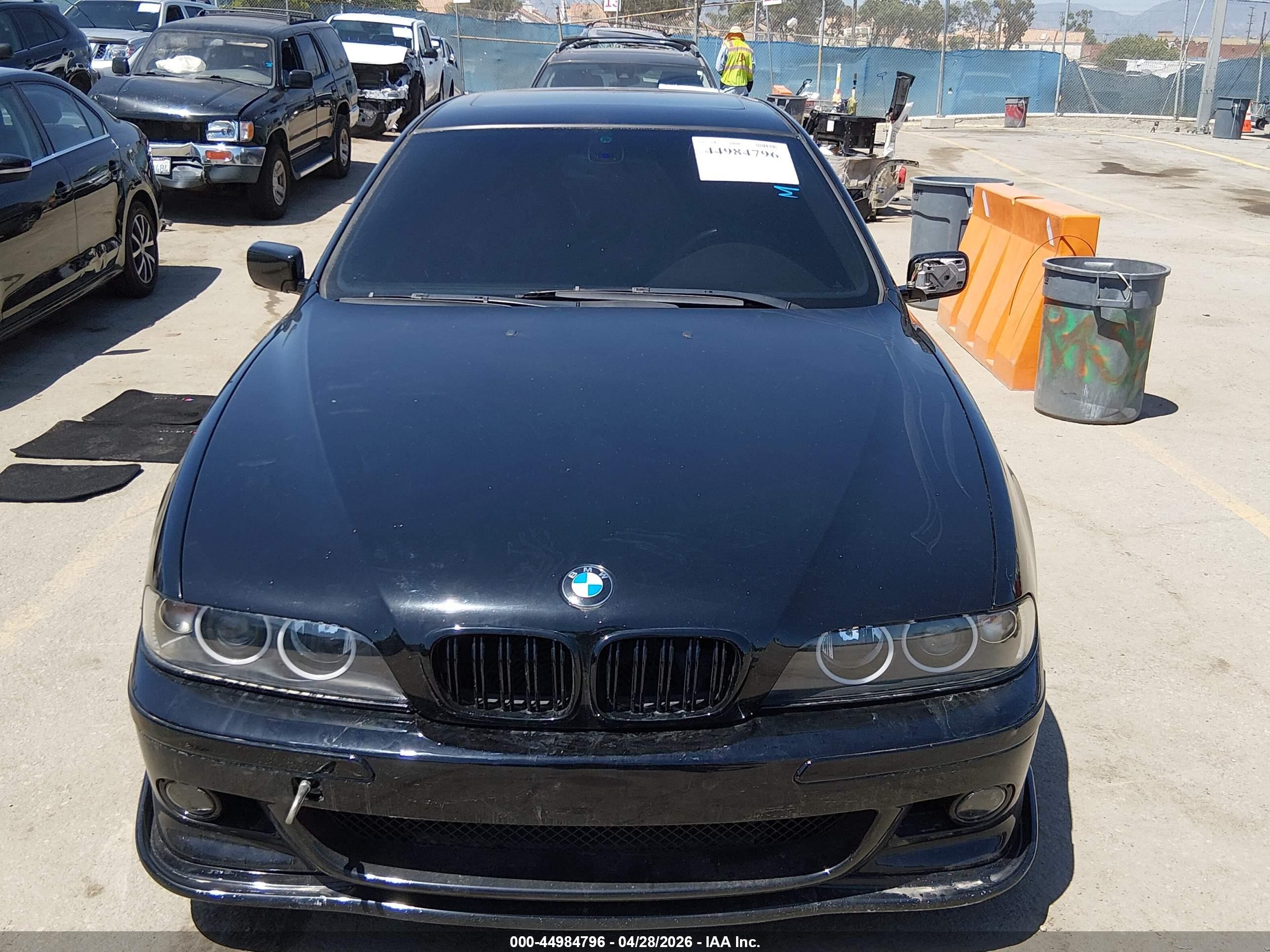 2001 Bmw 540i Black vin: WBADN53491GC96739
