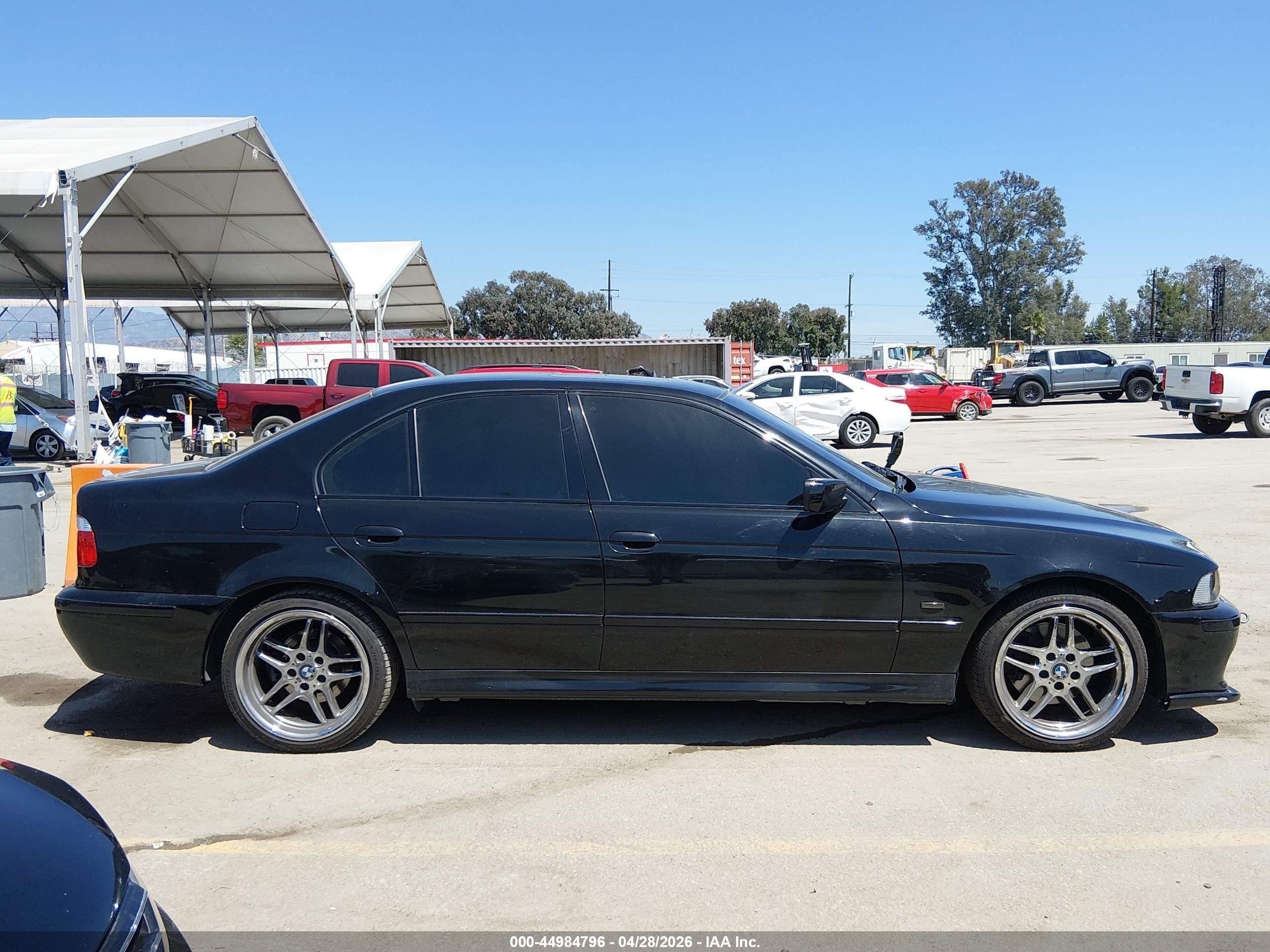 2001 Bmw 540i Black vin: WBADN53491GC96739