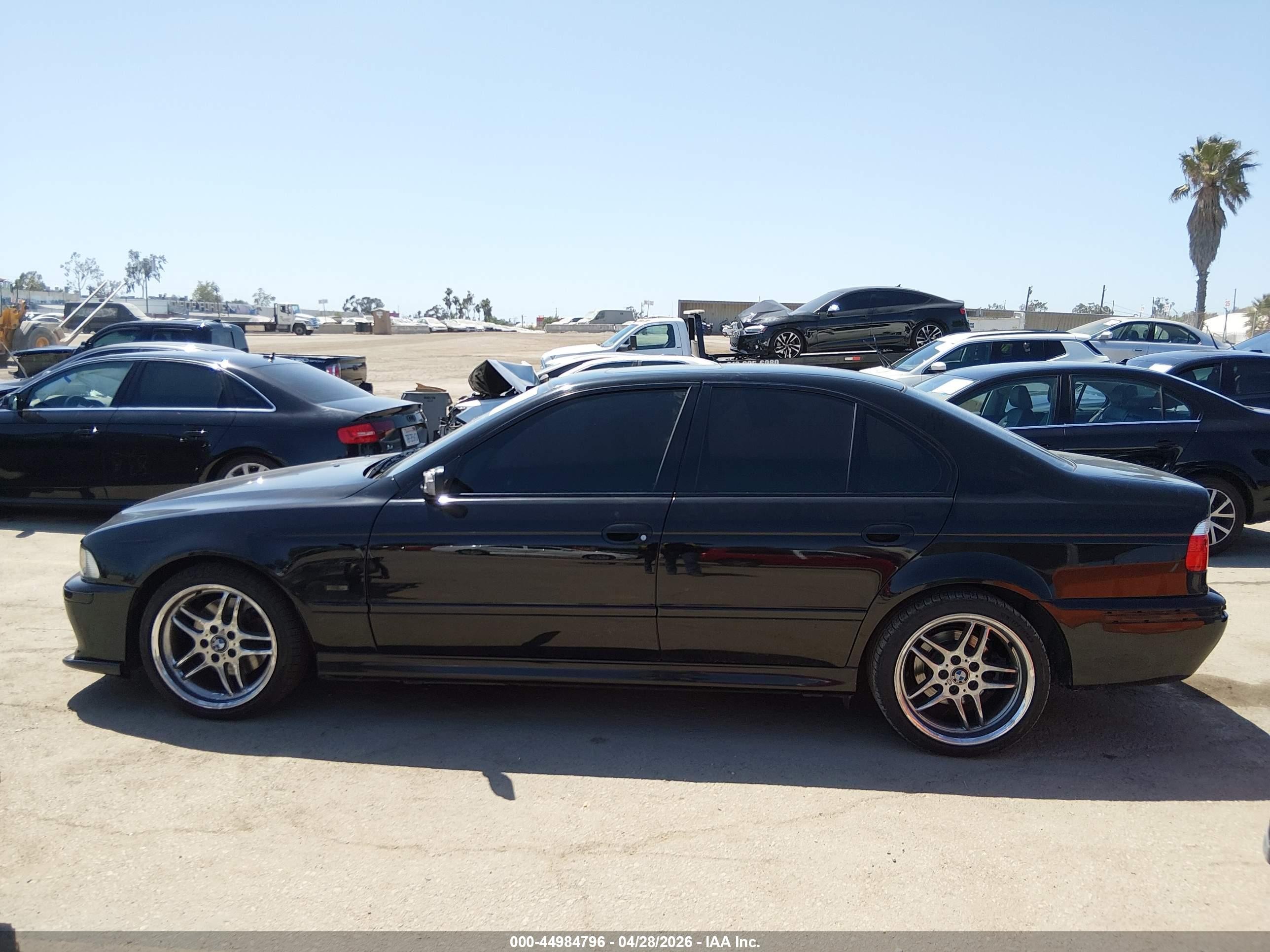 2001 Bmw 540i Black vin: WBADN53491GC96739