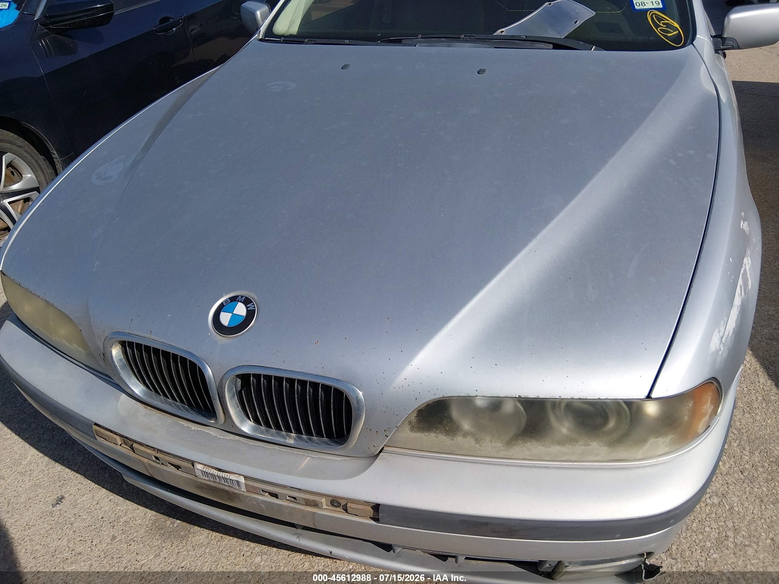 2000 Bmw 540i   Silver vin: WBADN5349YGC94287