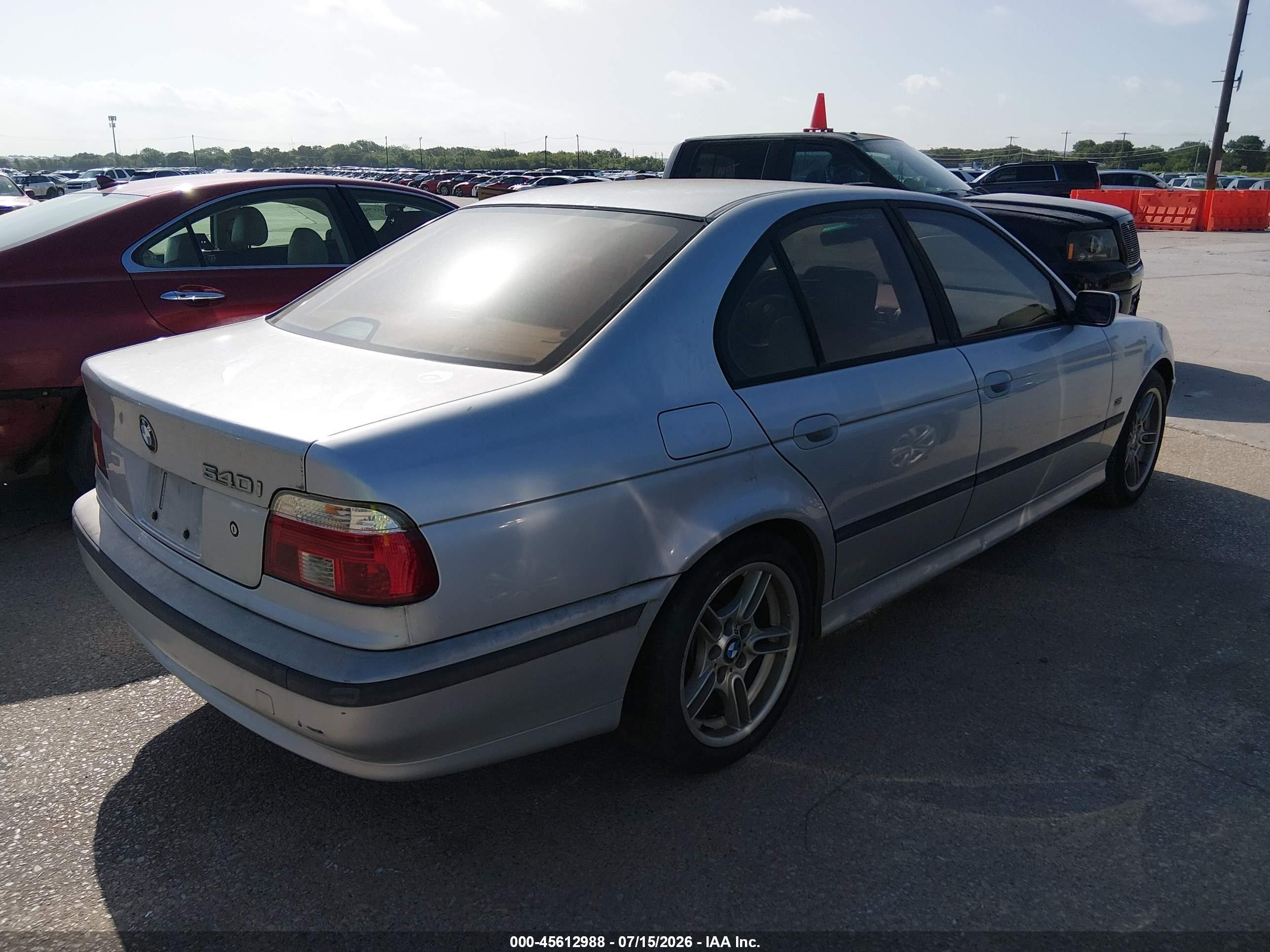 2000 Bmw 540i   Silver vin: WBADN5349YGC94287