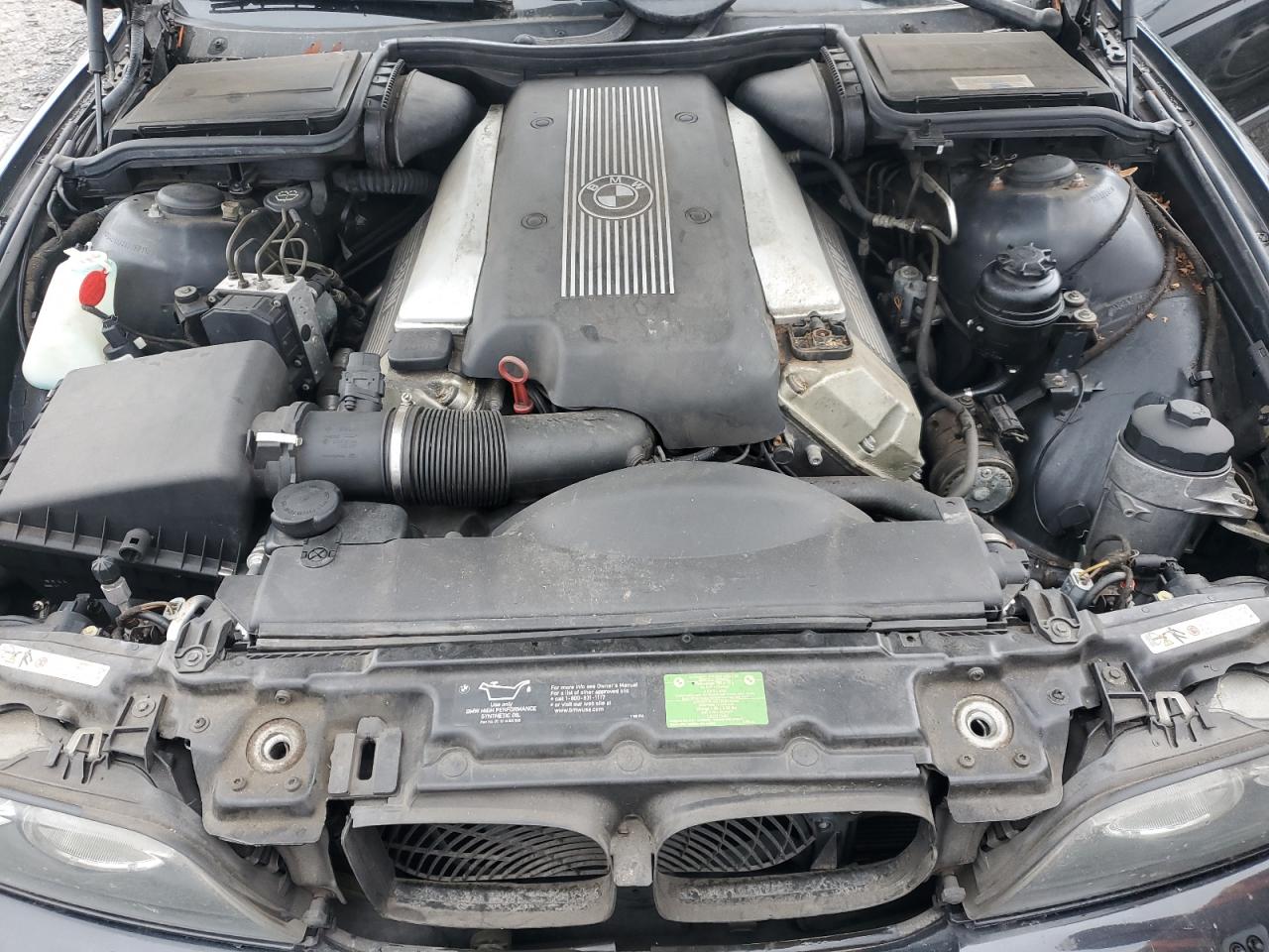 2003 Bmw 540 I Black vin: WBADN534X3GF71196