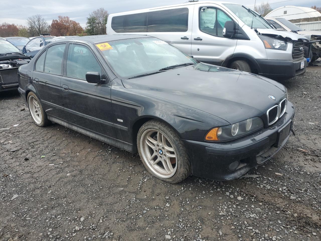 2003 Bmw 540 I Black vin: WBADN534X3GF71196