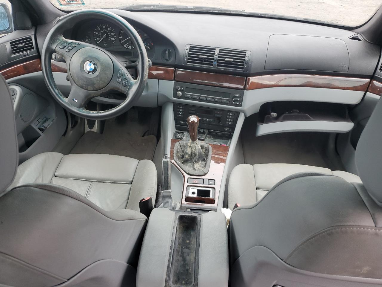 2003 Bmw 540 I Black vin: WBADN534X3GF71196