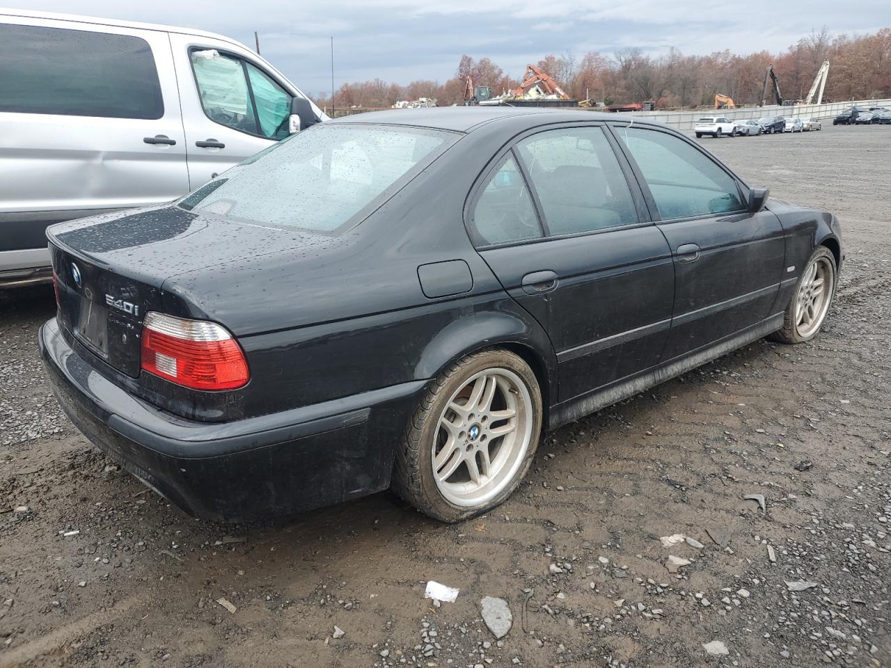 2003 Bmw 540 I Black vin: WBADN534X3GF71196
