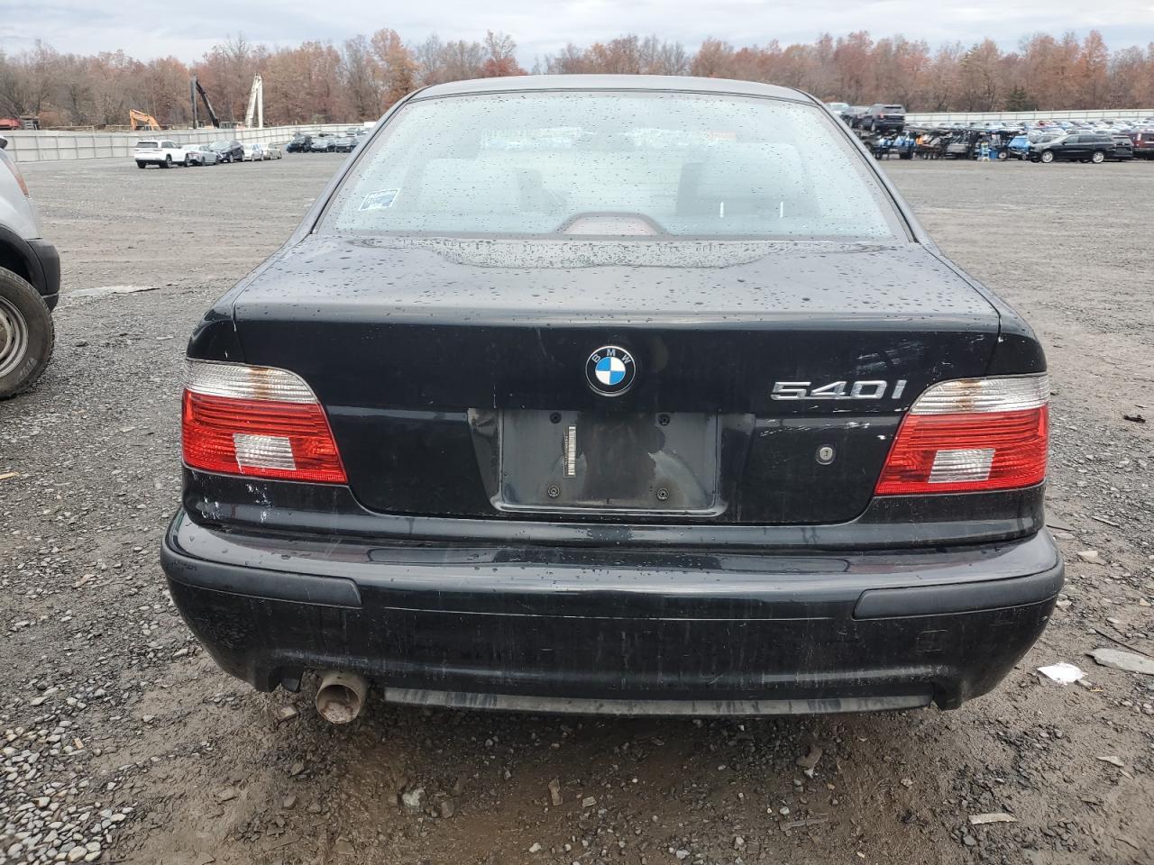 2003 Bmw 540 I Black vin: WBADN534X3GF71196