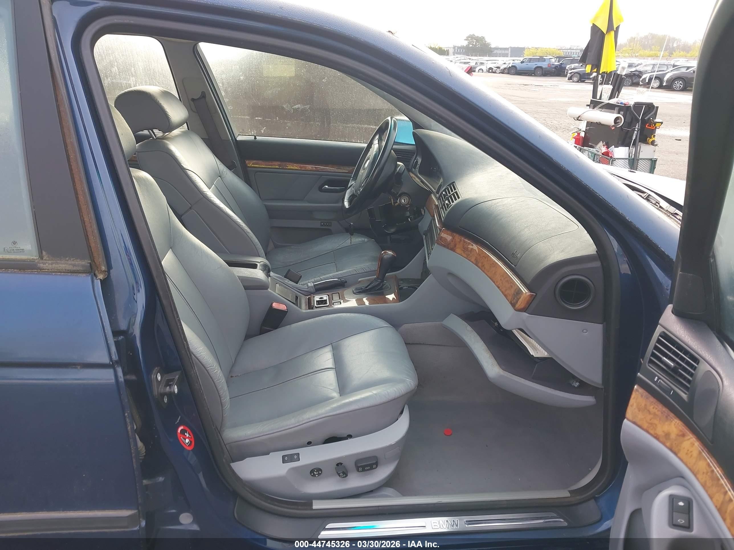 1999 Bmw 540ia   Blue vin: WBADN6337XGM62789