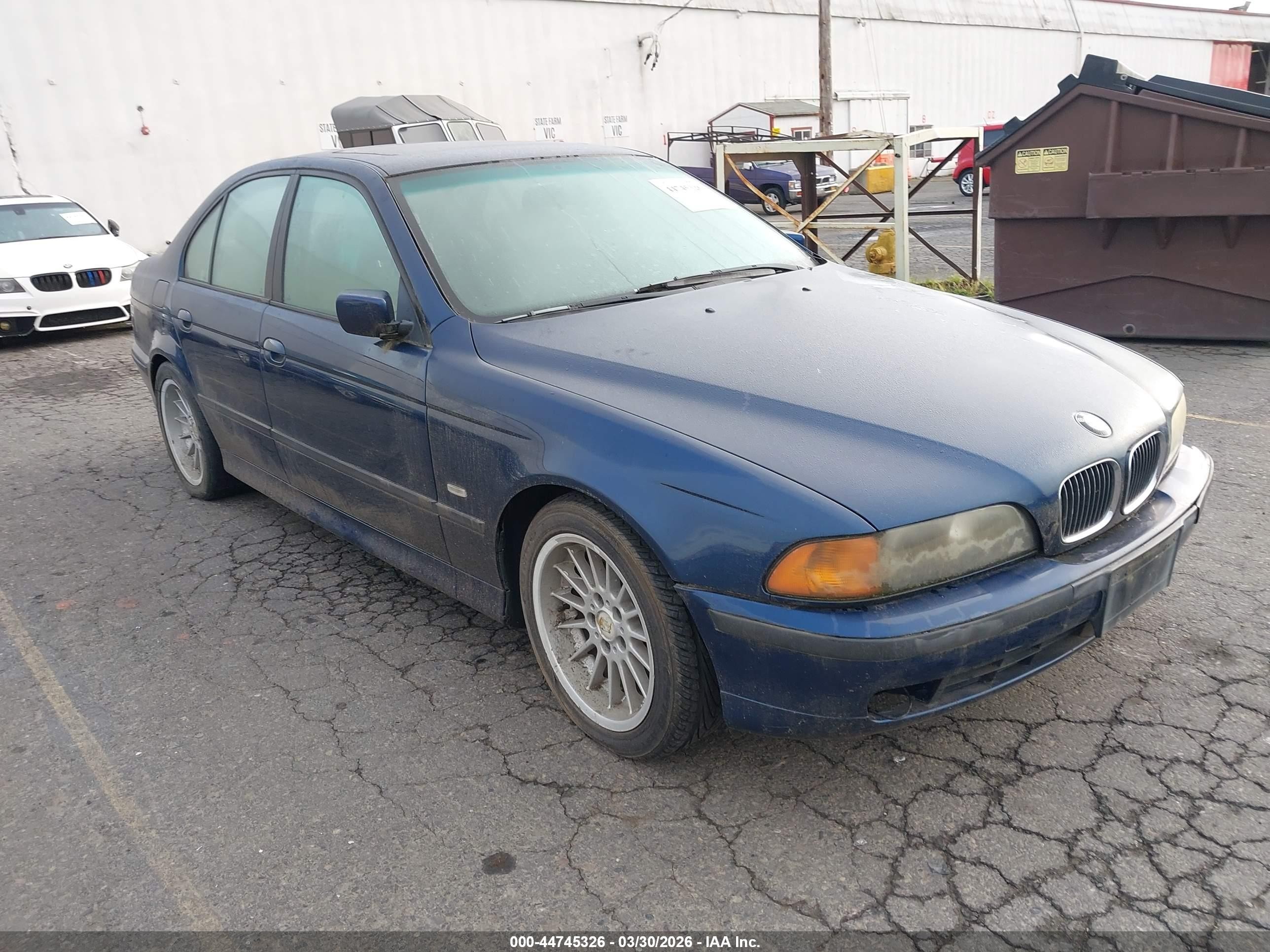 1999 Bmw 540ia   Blue vin: WBADN6337XGM62789