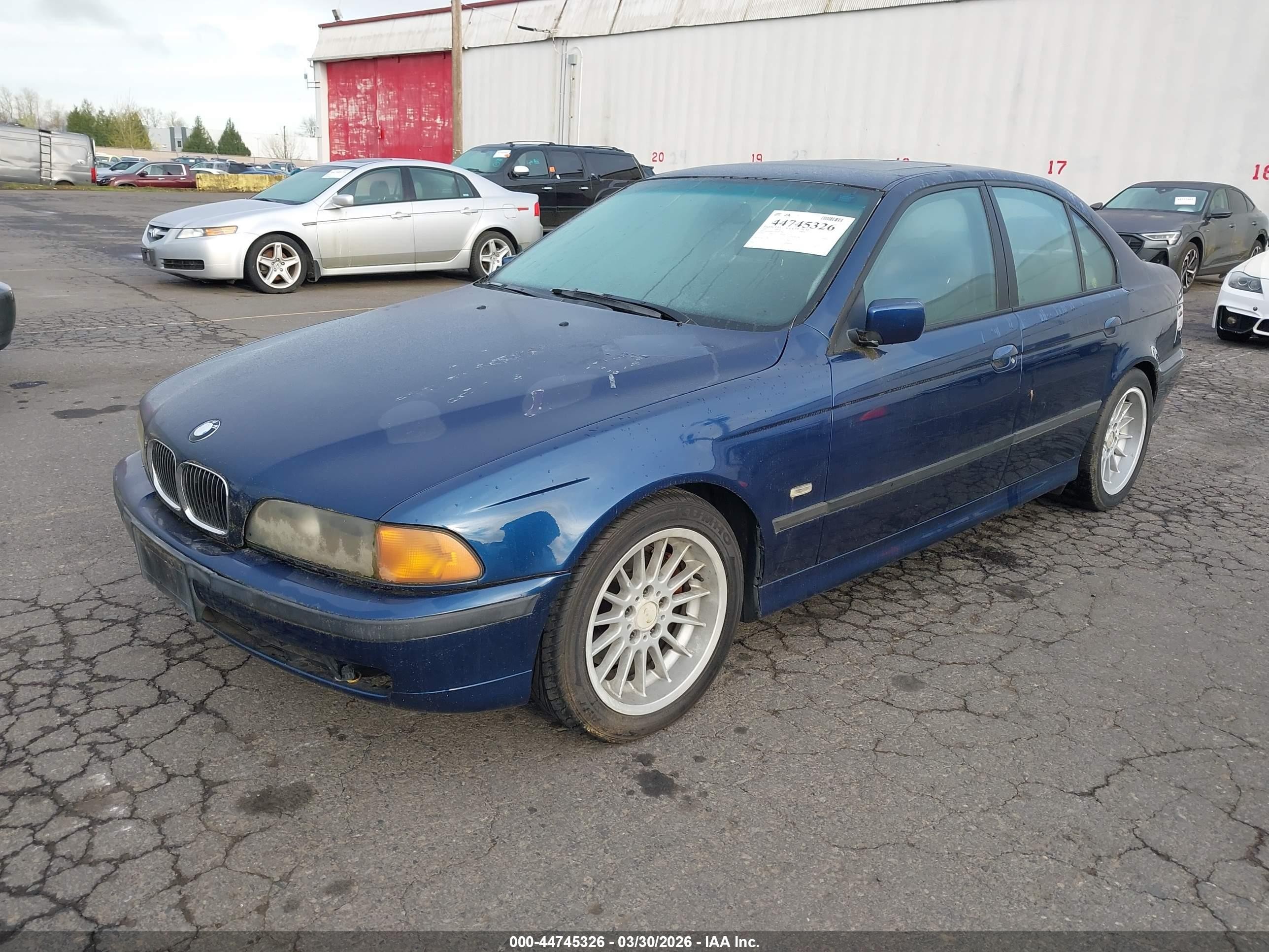1999 Bmw 540ia   Blue vin: WBADN6337XGM62789