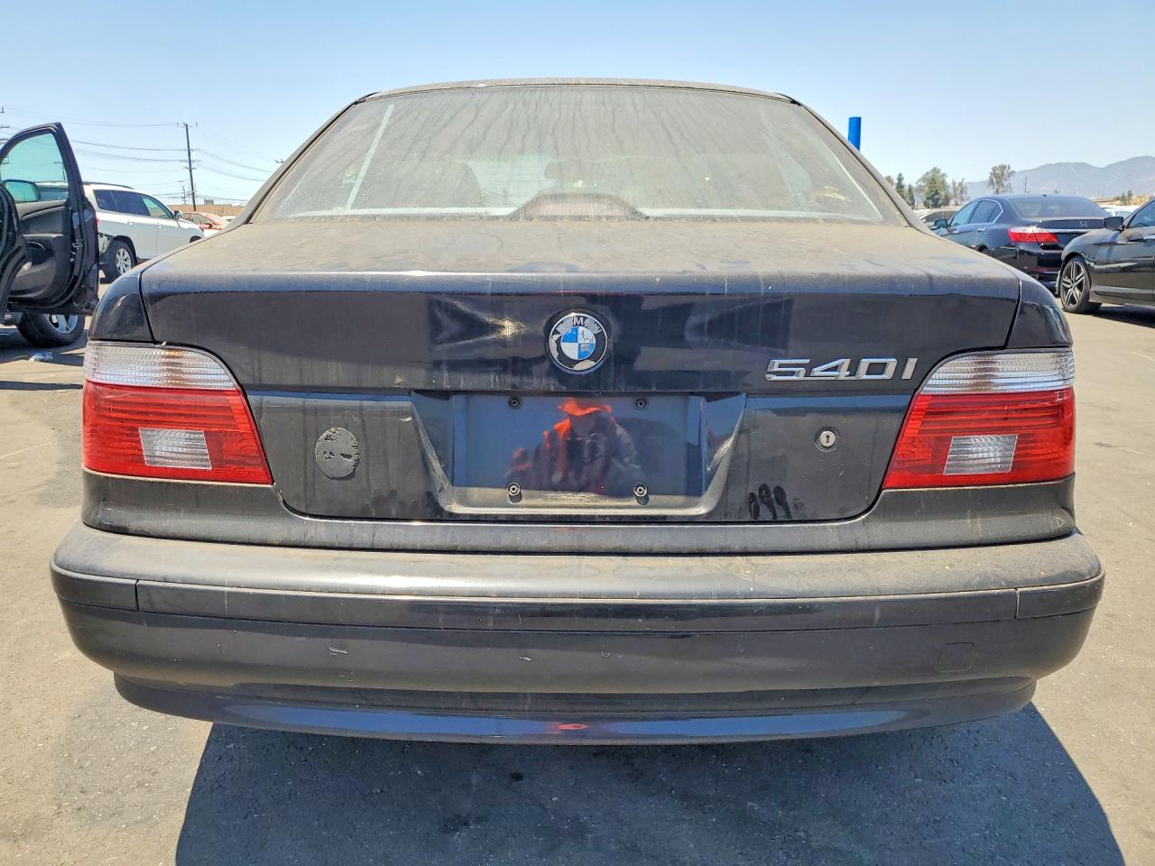 2001 Bmw 540 I Automatic Black vin: WBADN63401GM73214