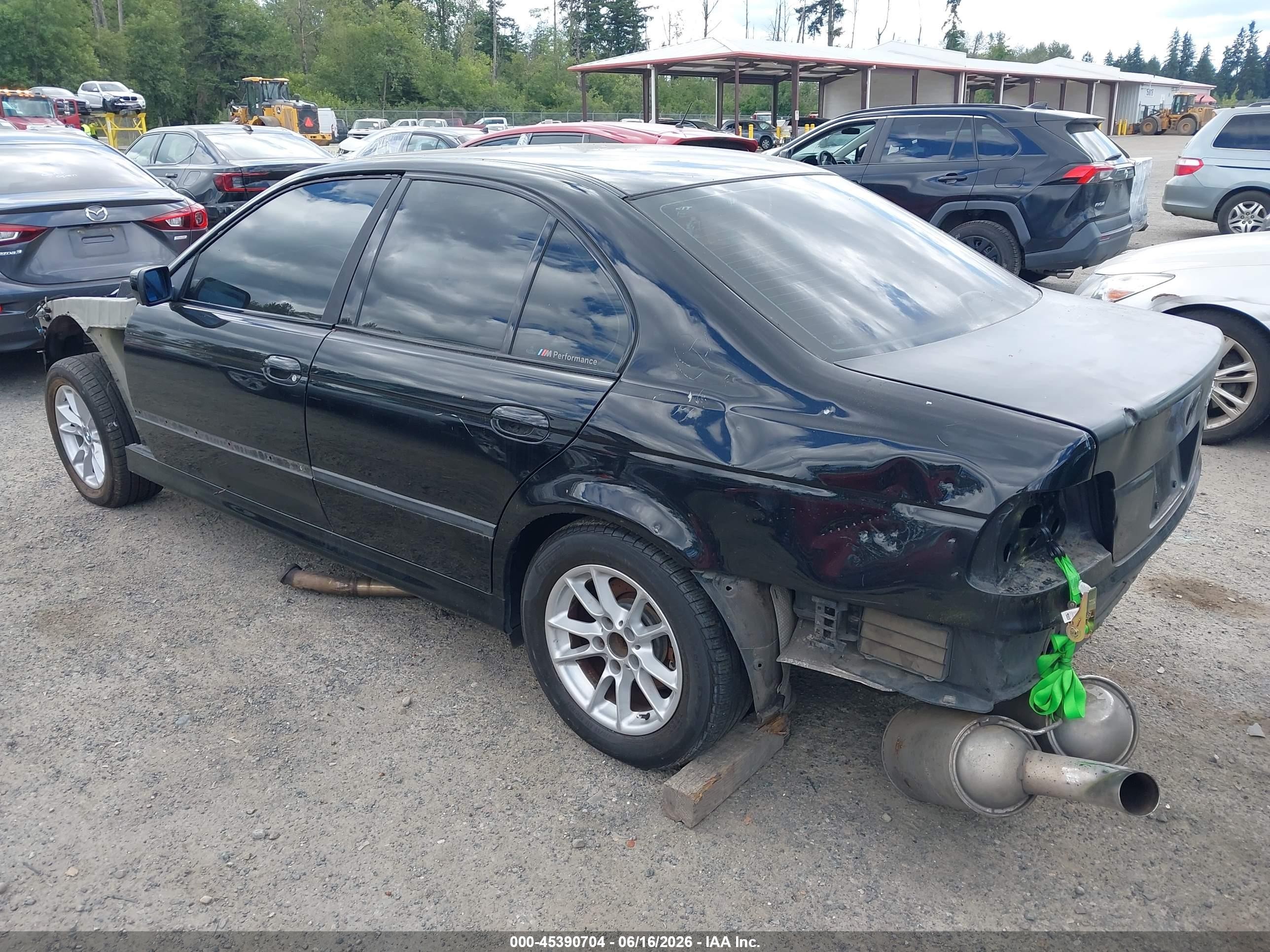 2003 Bmw 540ia   Black vin: WBADN63403GS56328