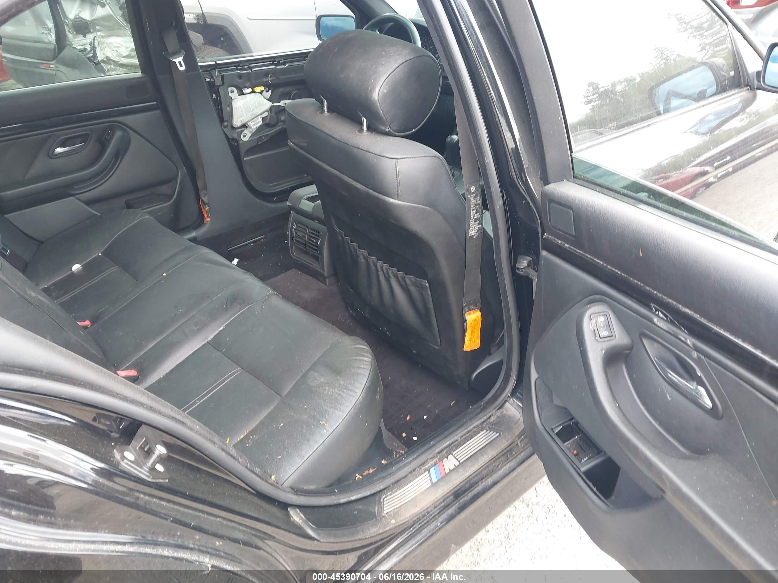 2003 Bmw 540ia   Black vin: WBADN63403GS56328