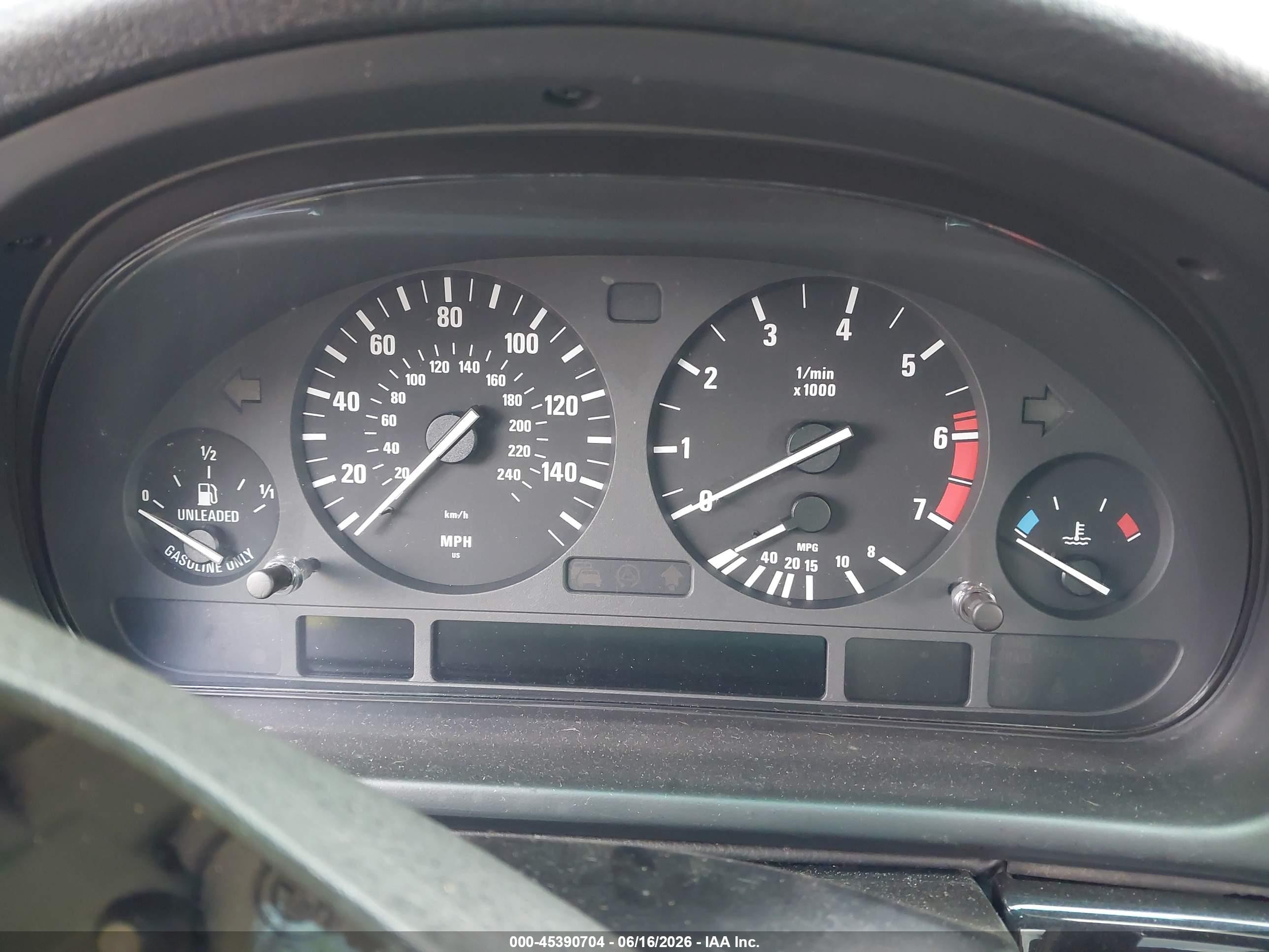 2003 Bmw 540ia   Black vin: WBADN63403GS56328