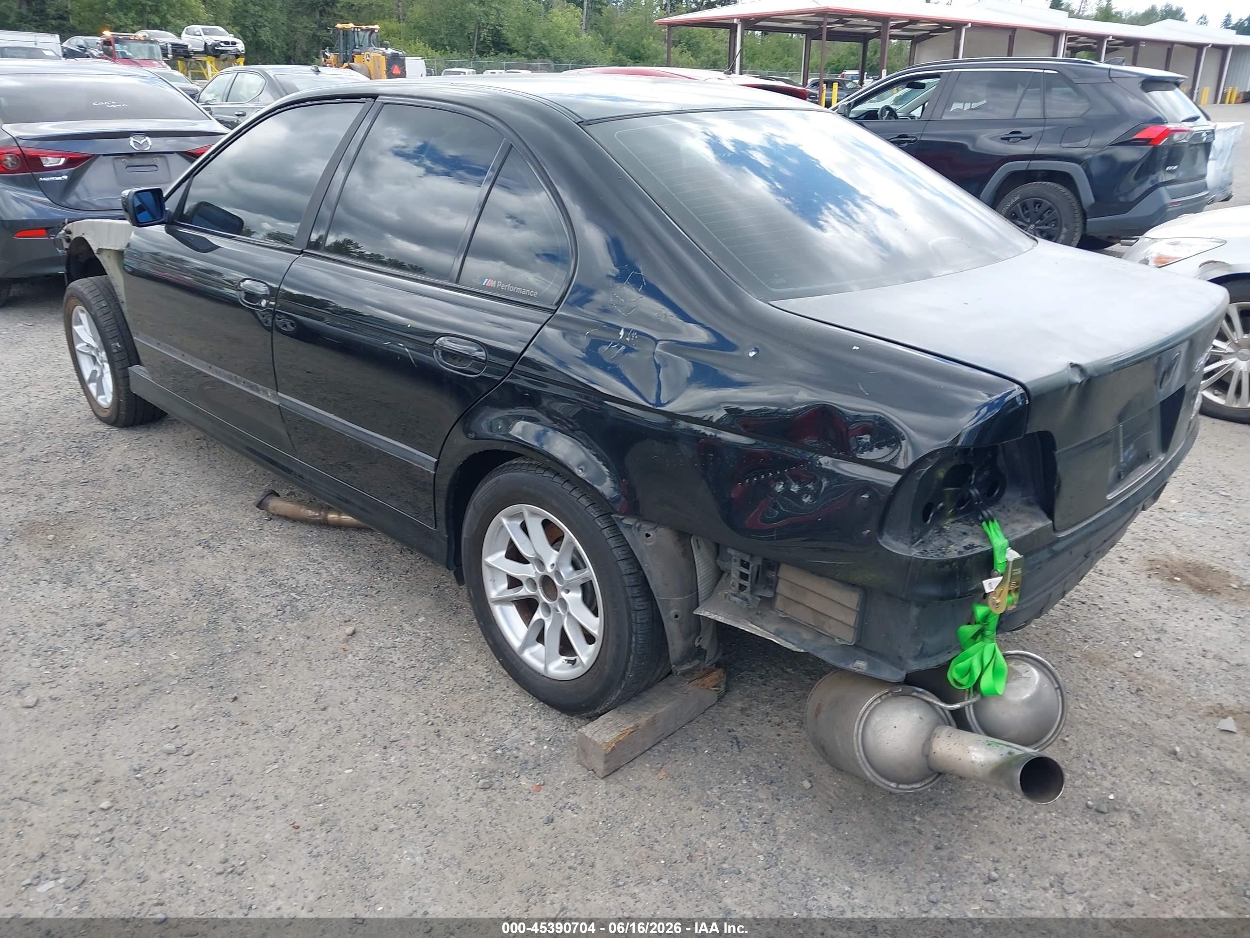 2003 Bmw 540ia   Black vin: WBADN63403GS56328