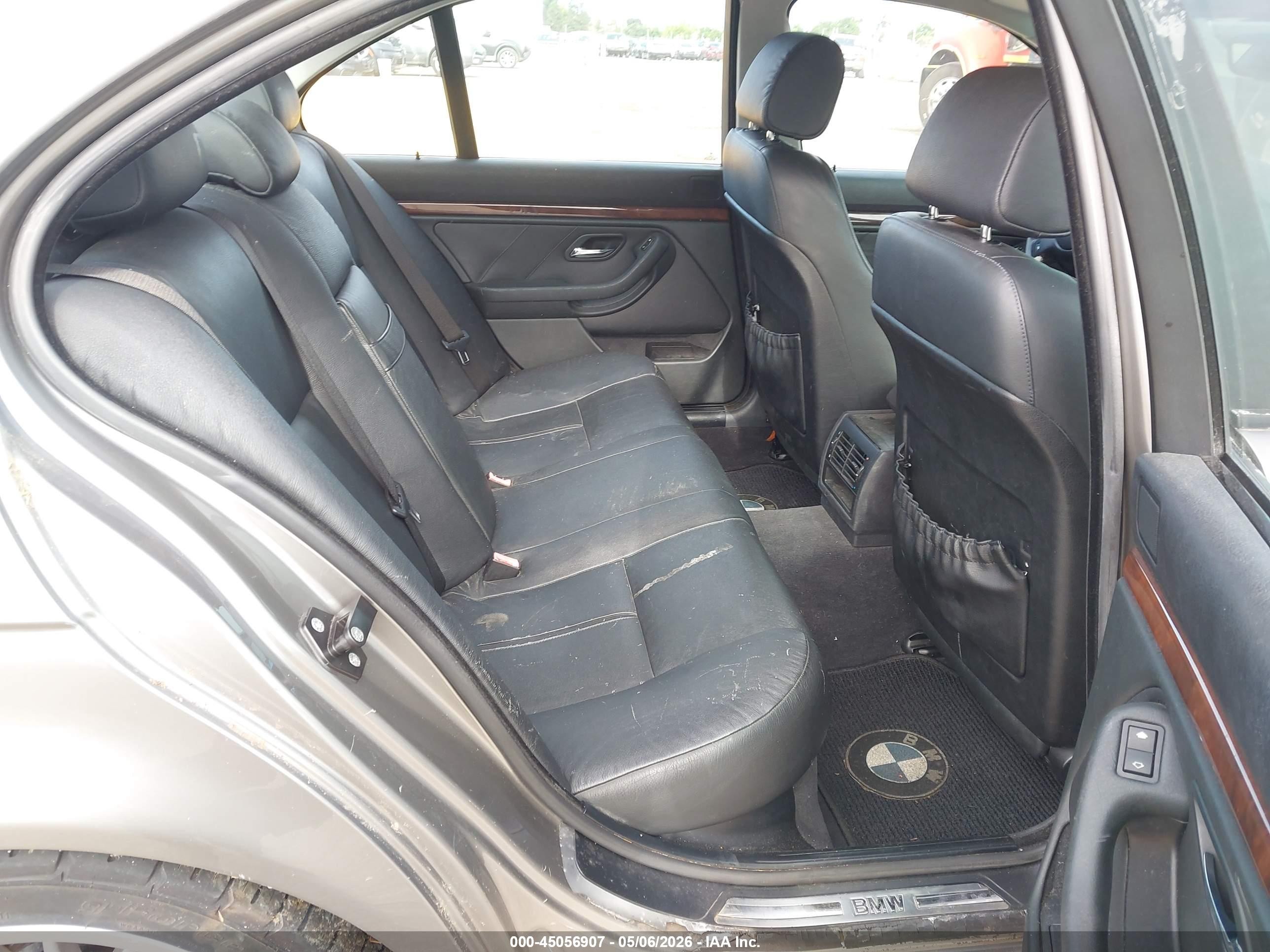2002 Bmw 540ia   Gray vin: WBADN63412GN86249