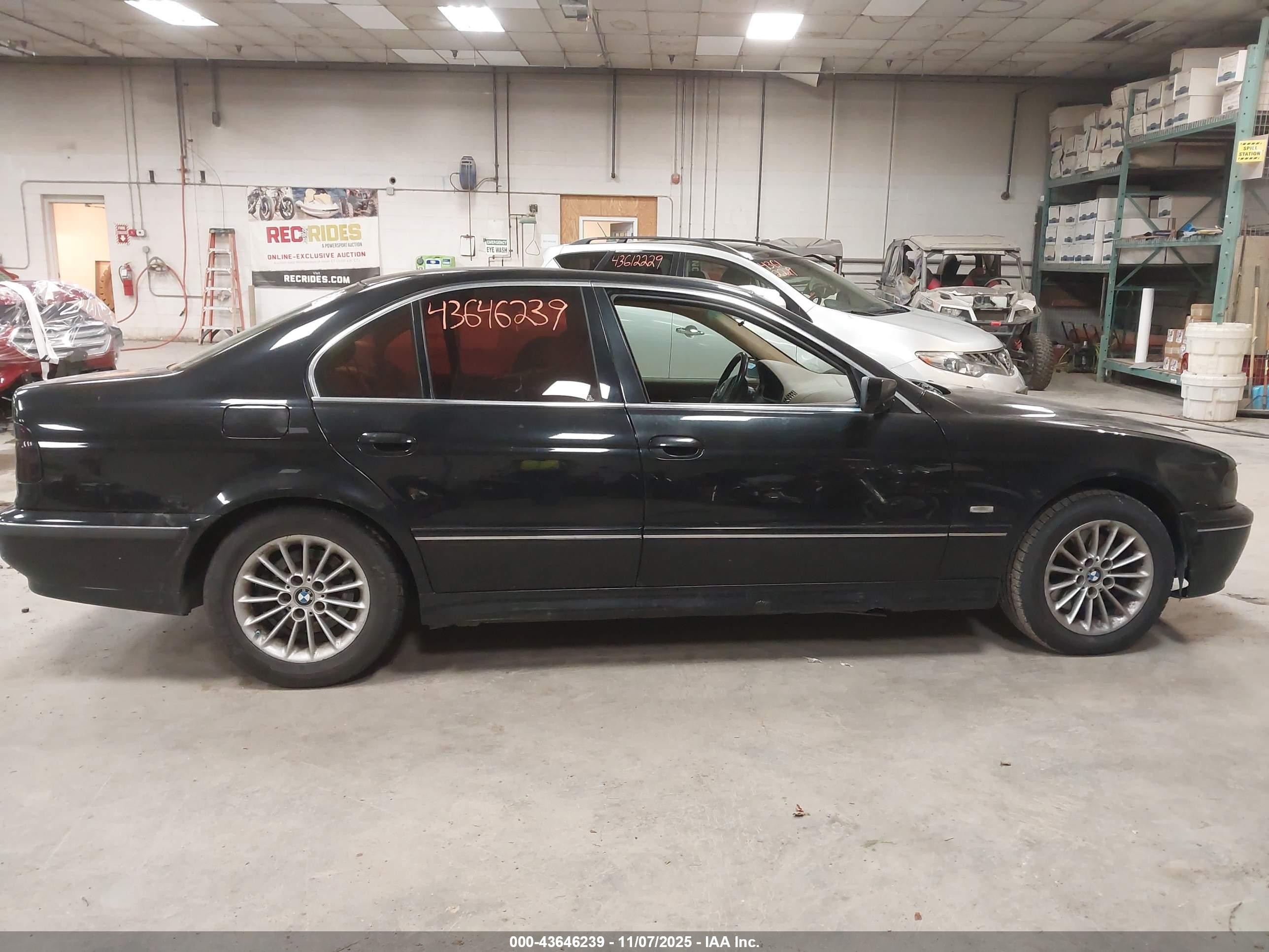 2002 Bmw 540ia   Черный vin: WBADN63422GM74785