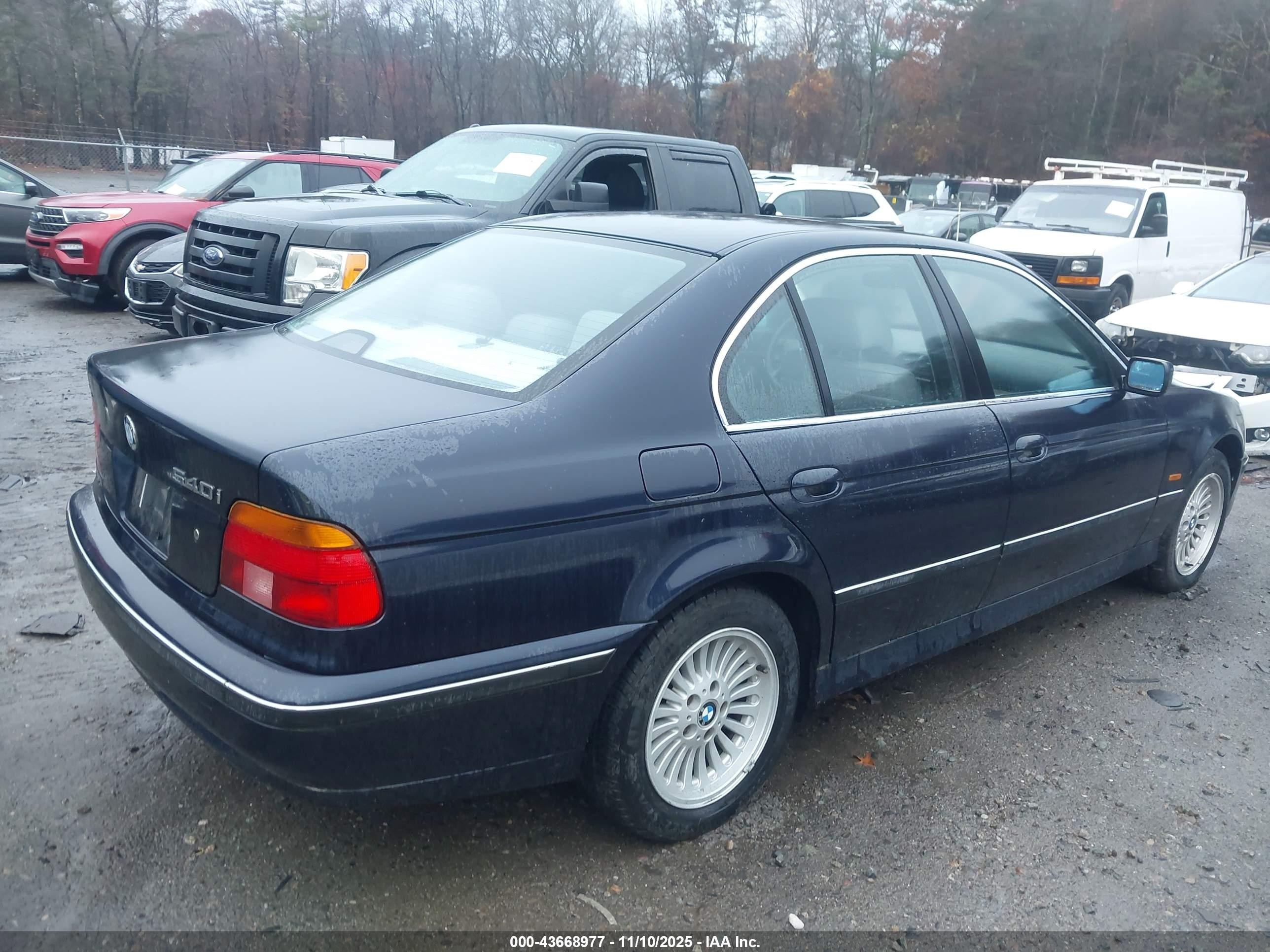 2000 Bmw 540ia   Blue vin: WBADN6342YGM67232