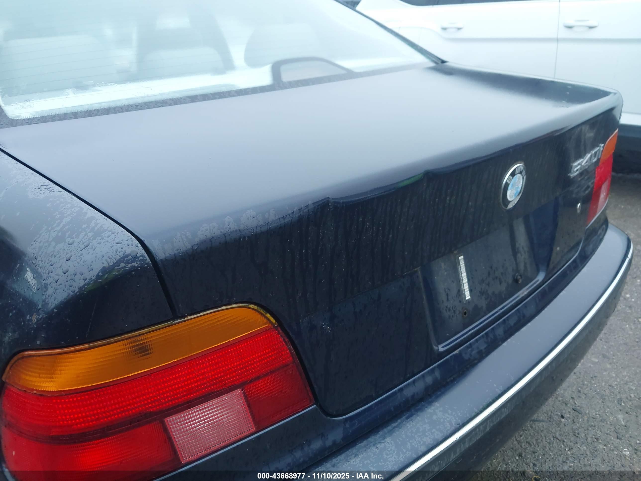2000 Bmw 540ia   Blue vin: WBADN6342YGM67232
