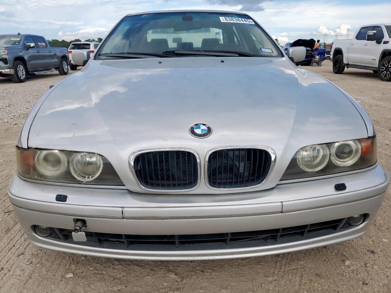 2003 Bmw 540 I Automatic Silver vin: WBADN63433GS56047