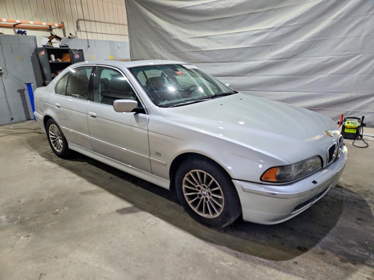 2001 Bmw 540 I Automatic Silver vin: WBADN63441GM70798