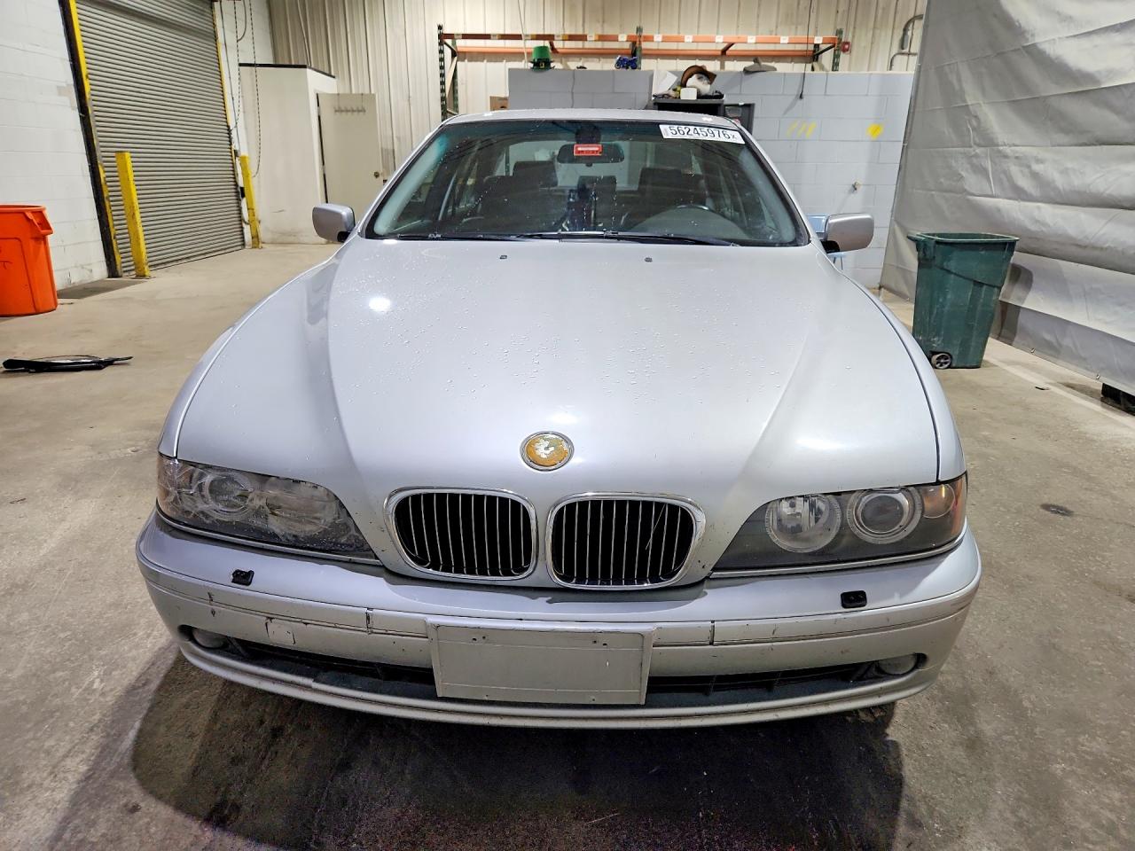 2001 Bmw 540 I Automatic Silver vin: WBADN63441GM70798