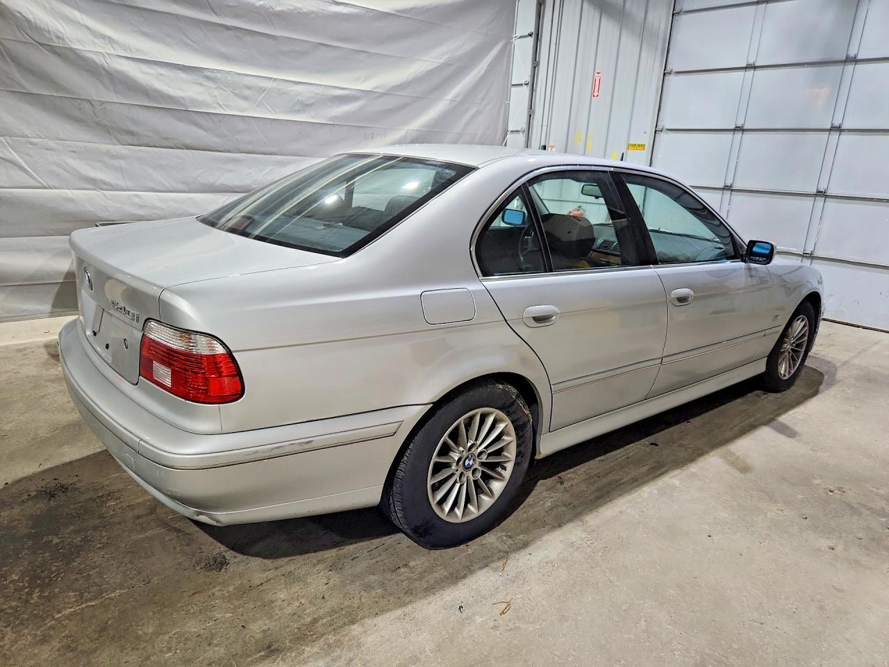 2001 Bmw 540 I Automatic Silver vin: WBADN63441GM70798