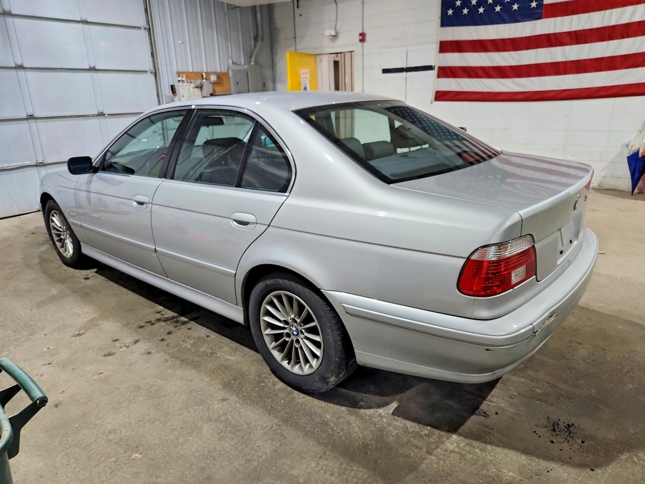 2001 Bmw 540 I Automatic Silver vin: WBADN63441GM70798