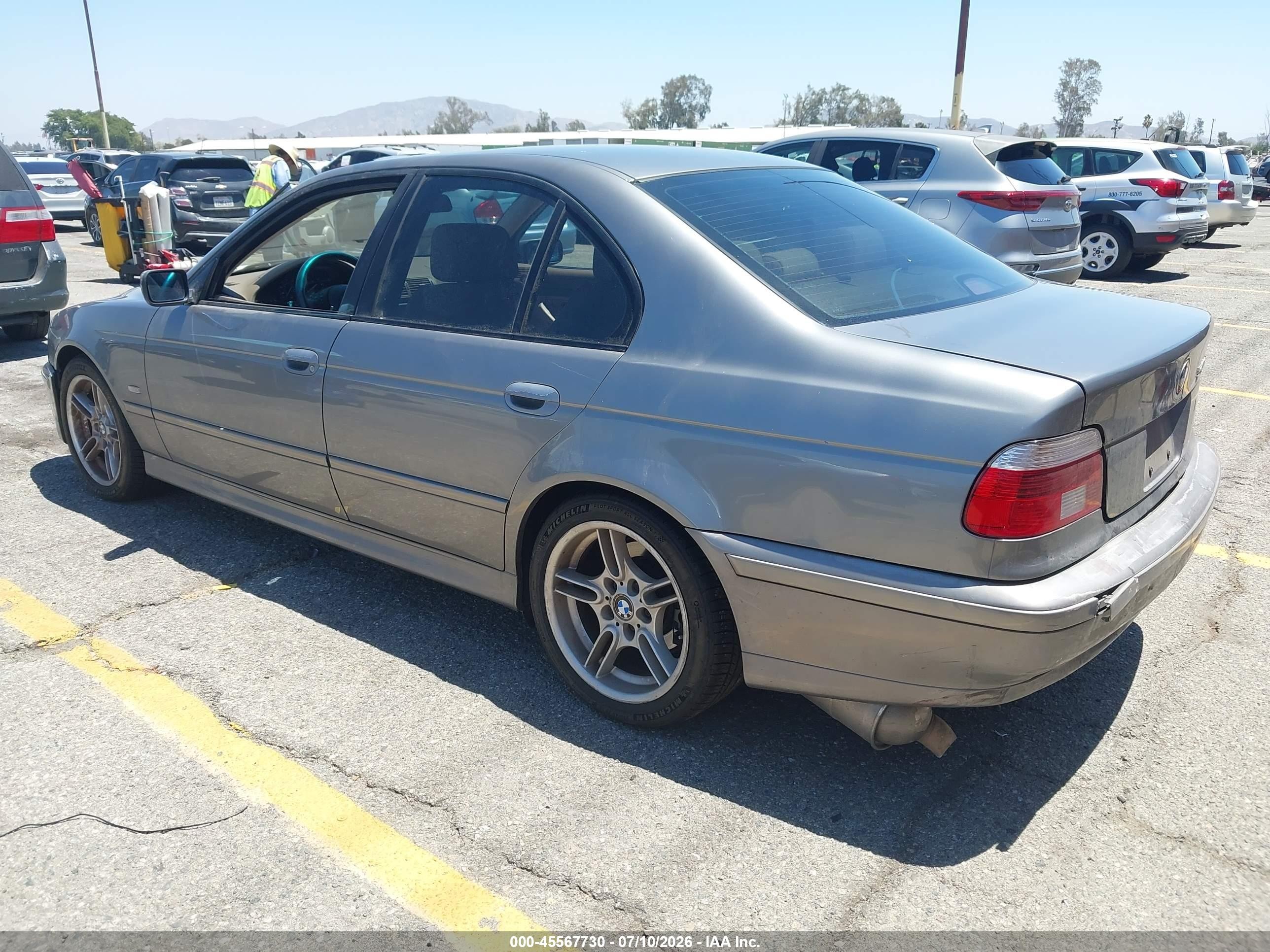 2002 Bmw 5 Series 540ia Brown vin: WBADN63442GN85693