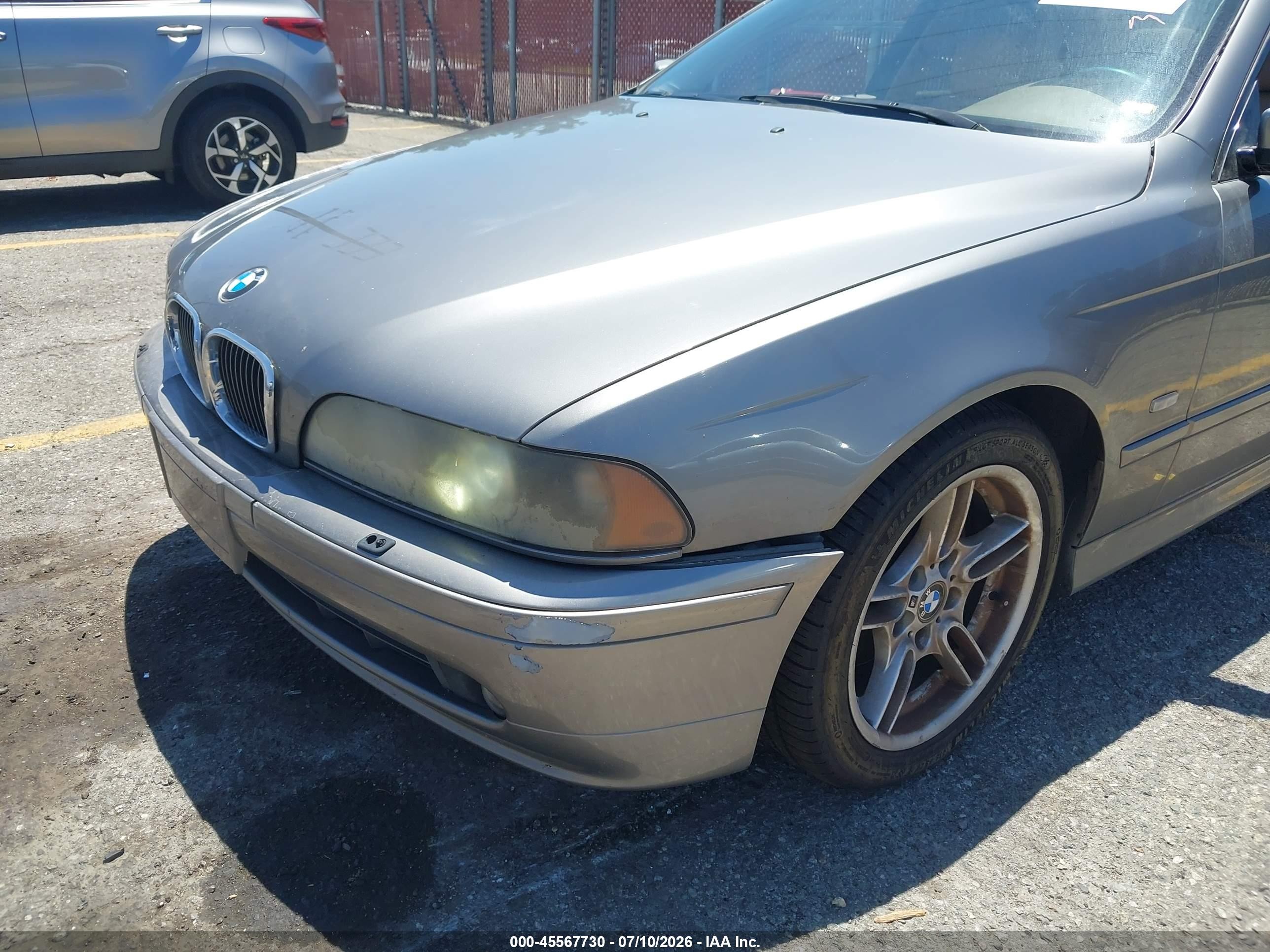 2002 Bmw 5 Series 540ia Brown vin: WBADN63442GN85693