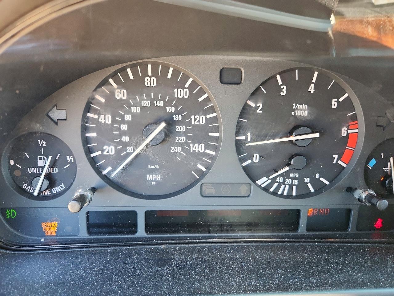 2003 Bmw 540 I Automatic Gray vin: WBADN63443GS56591