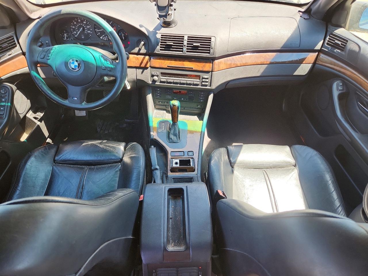 2003 Bmw 540 I Automatic Gray vin: WBADN63443GS56591