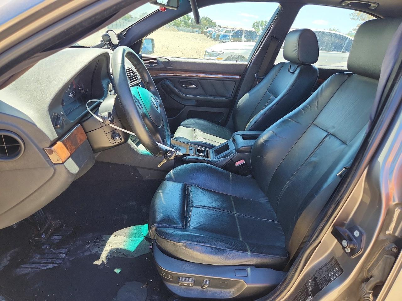 2003 Bmw 540 I Automatic Gray vin: WBADN63443GS56591
