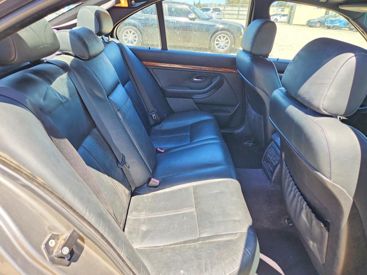 2003 Bmw 540 I Automatic Gray vin: WBADN63443GS56591