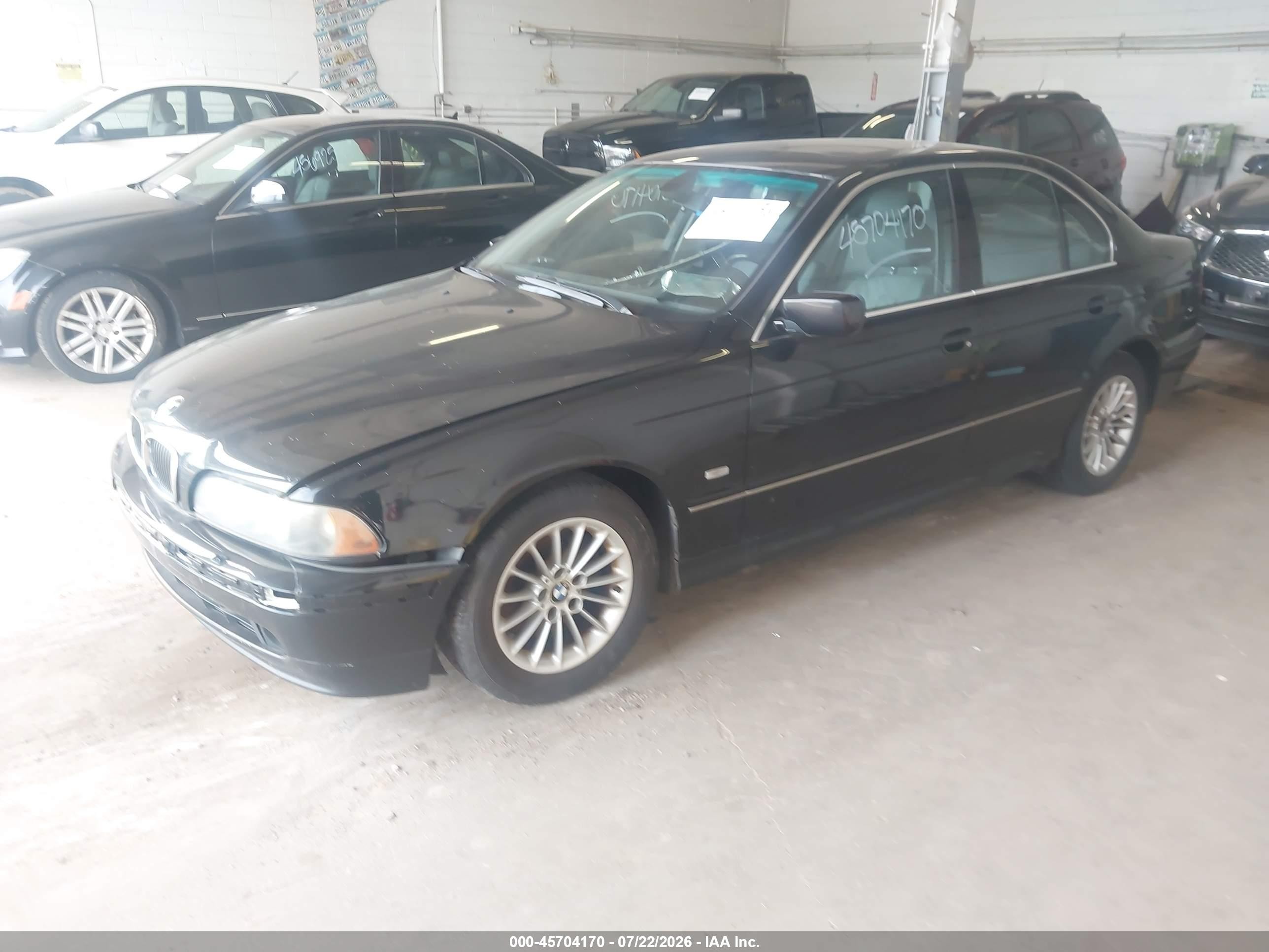 2002 Bmw 540ia   Black vin: WBADN63462GN86778