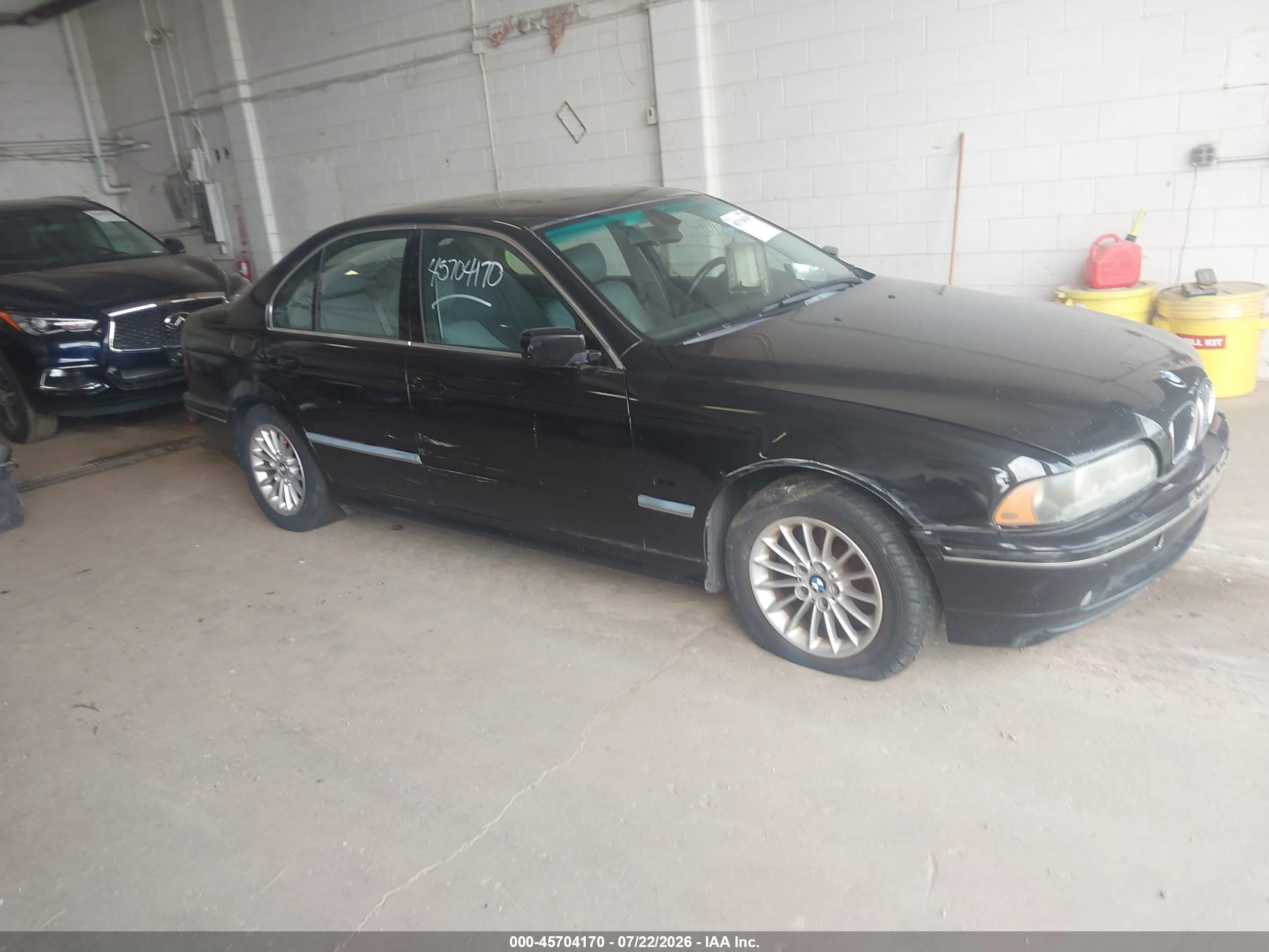 2002 Bmw 540ia   Black vin: WBADN63462GN86778