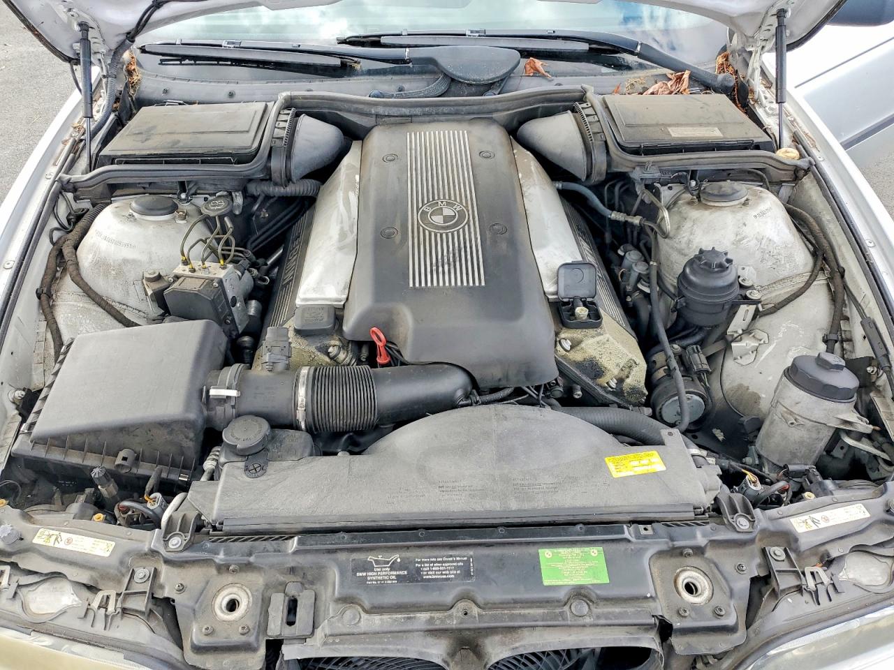 2003 Bmw Motorrad 540 I Automatic Silver vin: WBADN63463GN89651