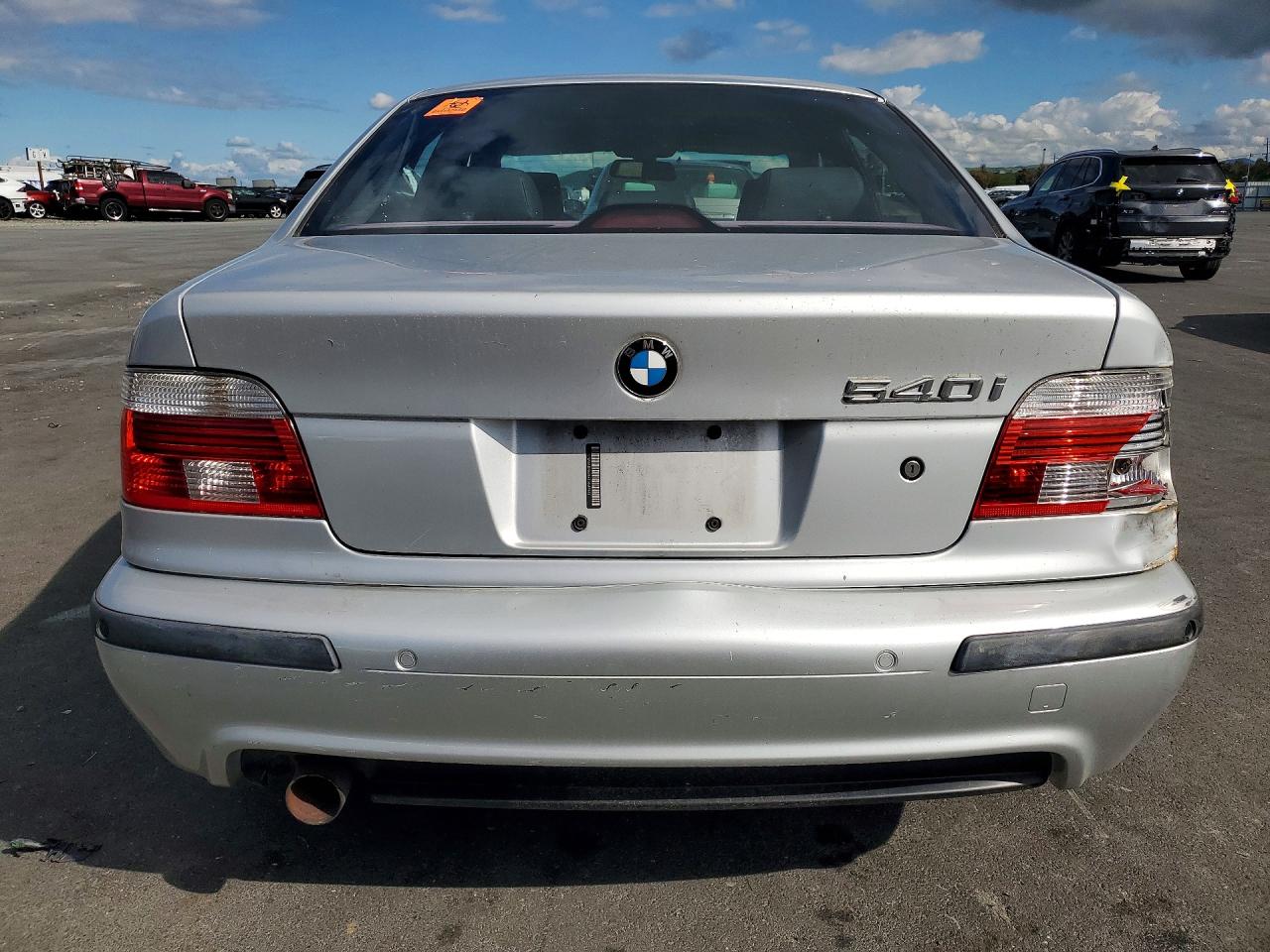 2003 Bmw Motorrad 540 I Automatic Silver vin: WBADN63463GN89651